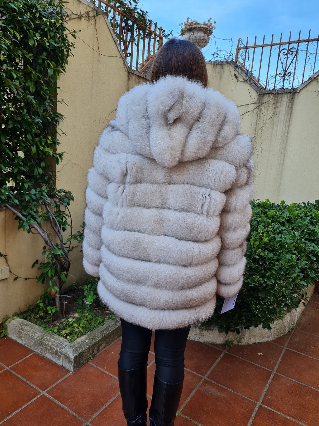 Giacca pelliccia di volpe