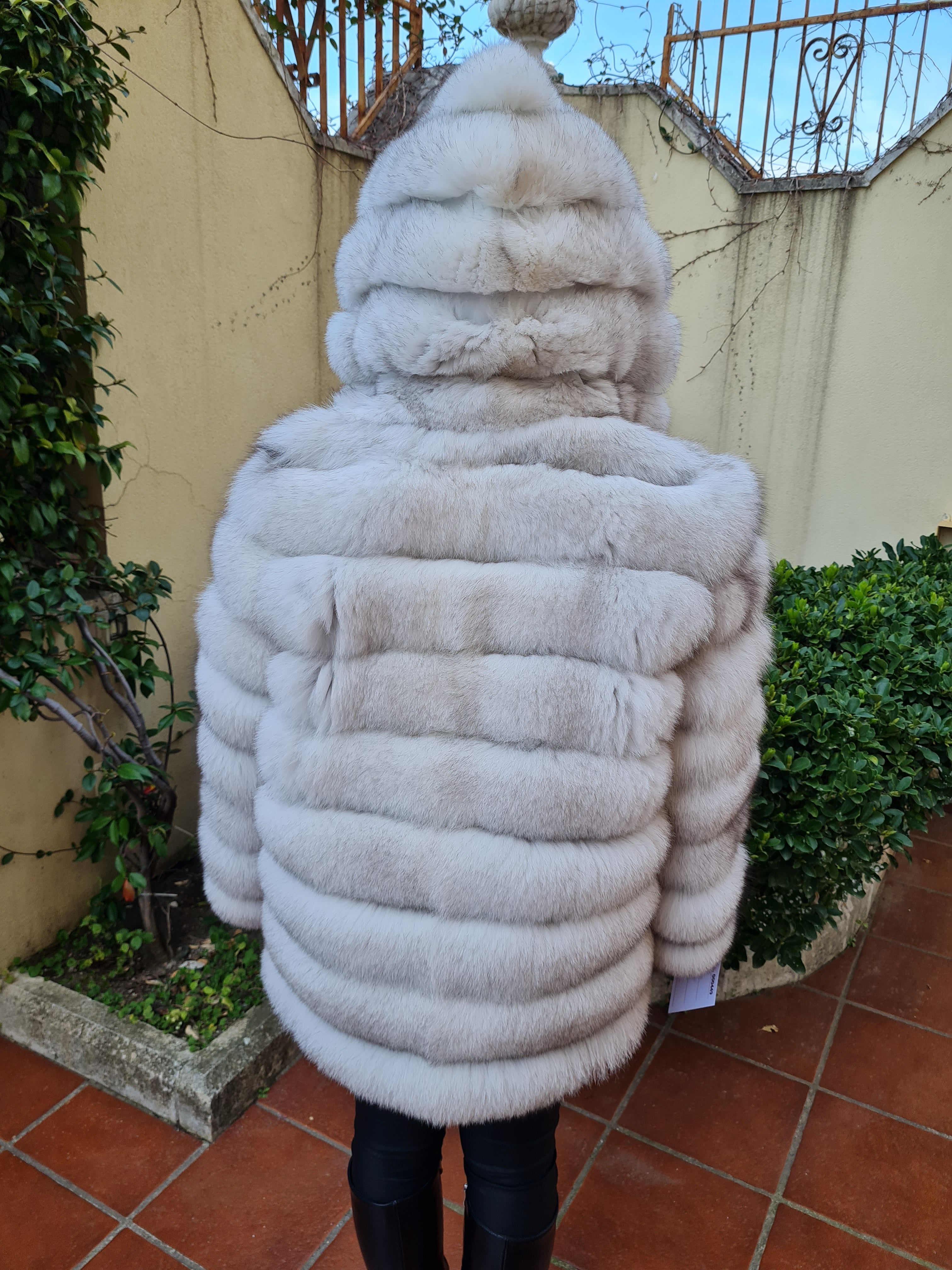 Giacca pelliccia di volpe