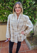 giacca pelliccia di visone vintage