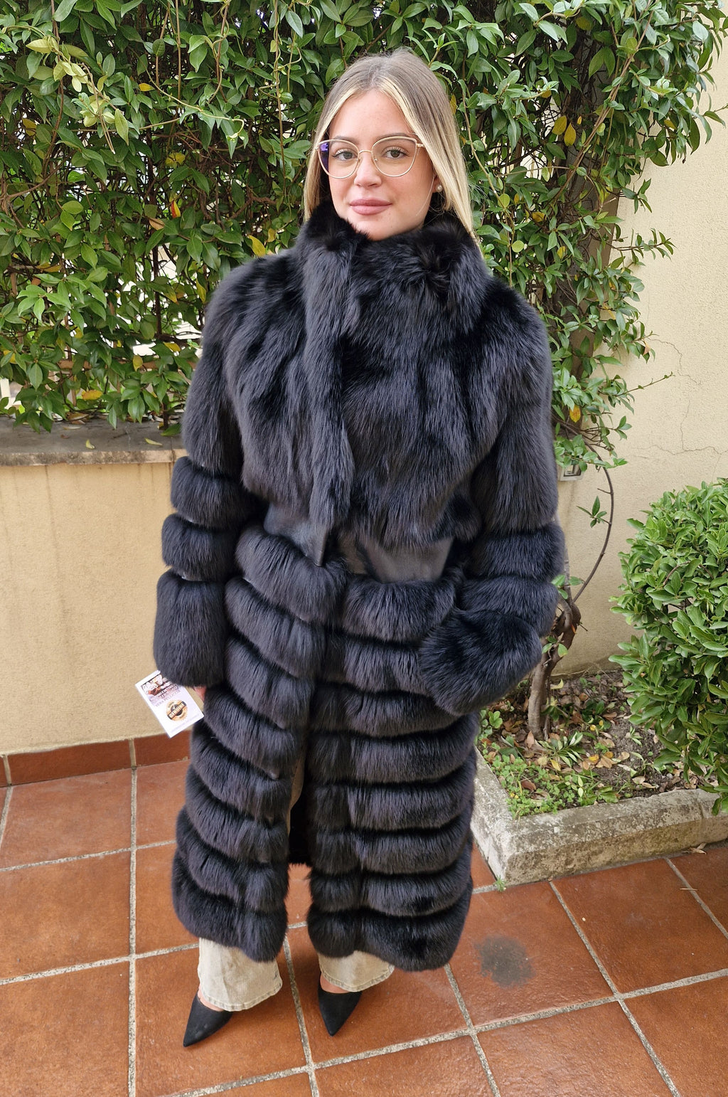 Cappotto pelliccia di volpe