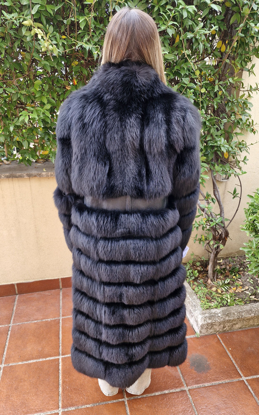 Cappotto pelliccia di volpe