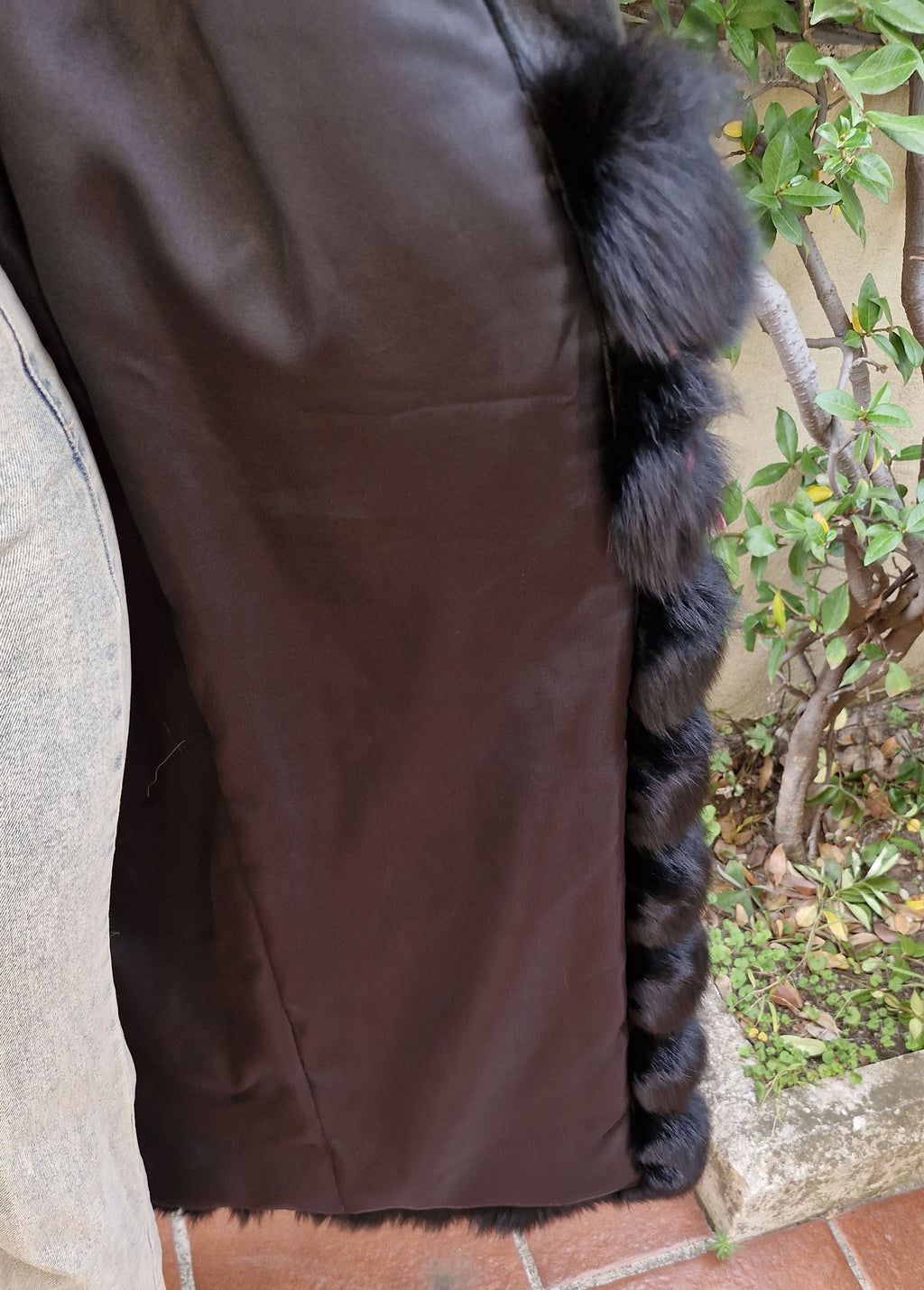 Cappotto pelliccia di volpe
