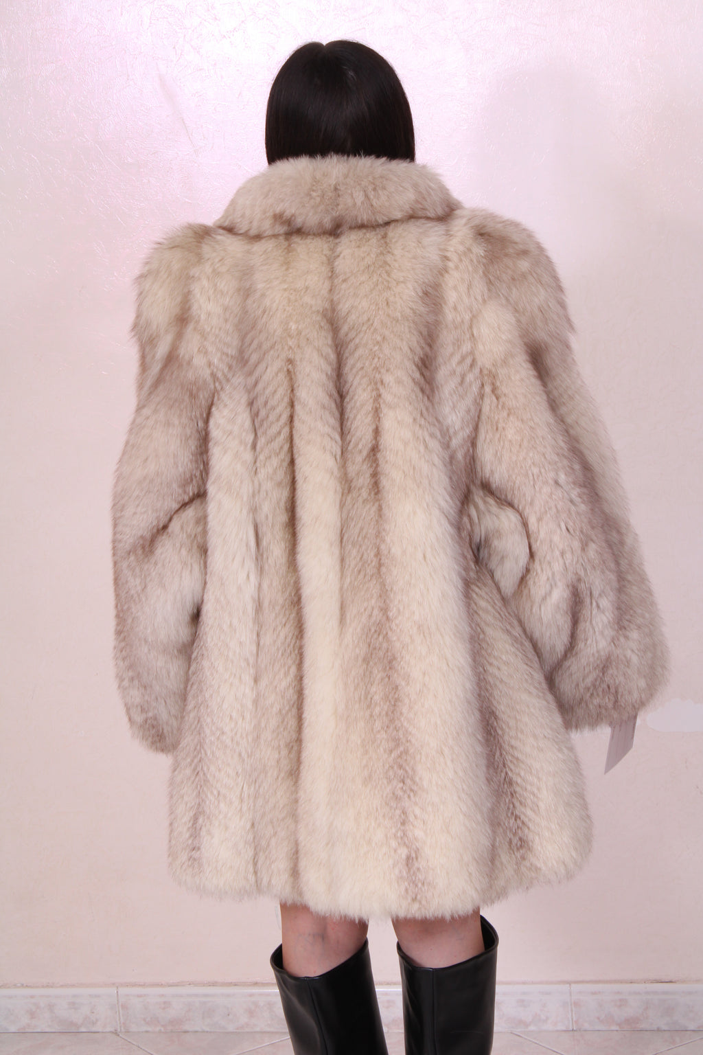 Giacca pelliccia di volpe vintage