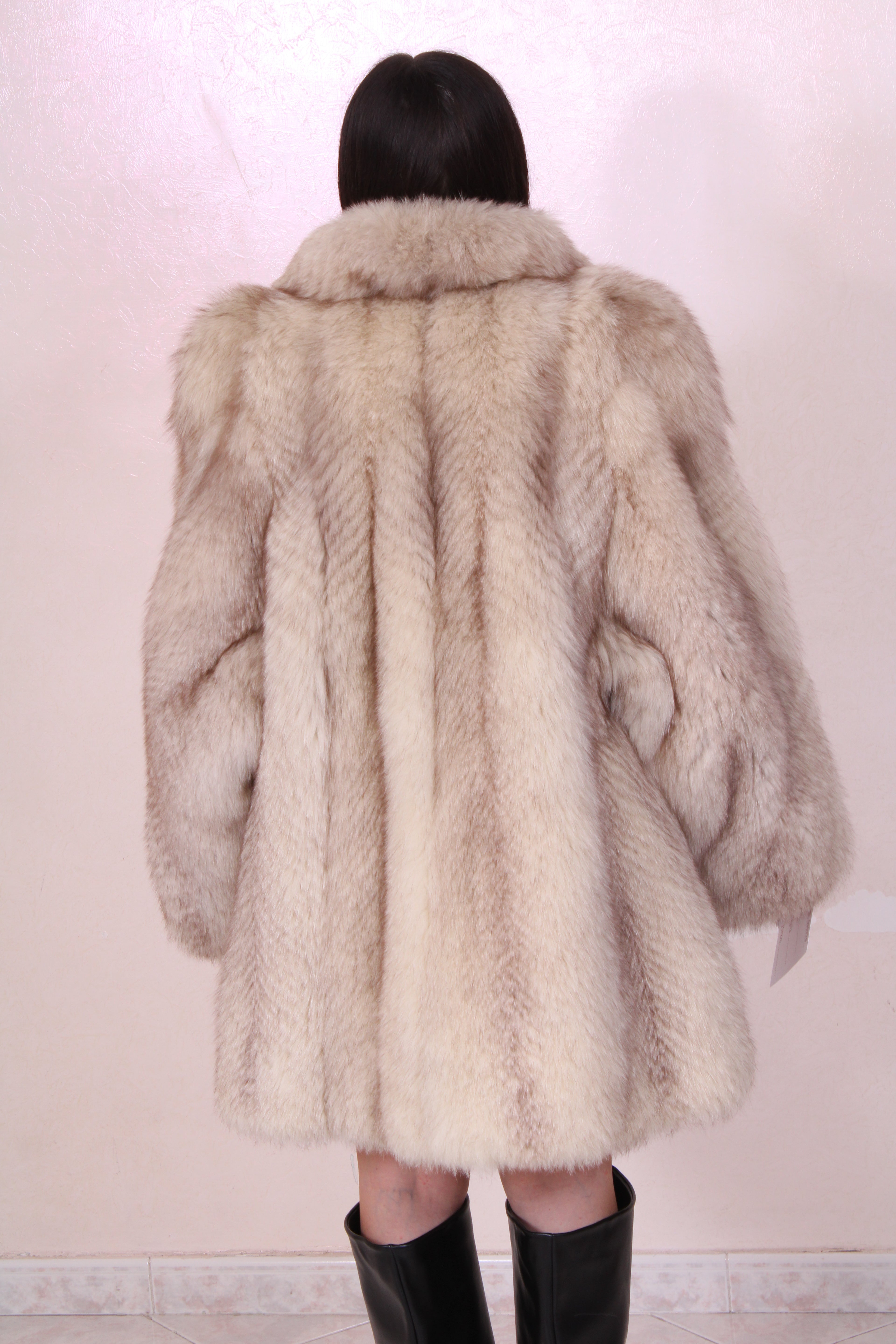 Giacca pelliccia di volpe vintage