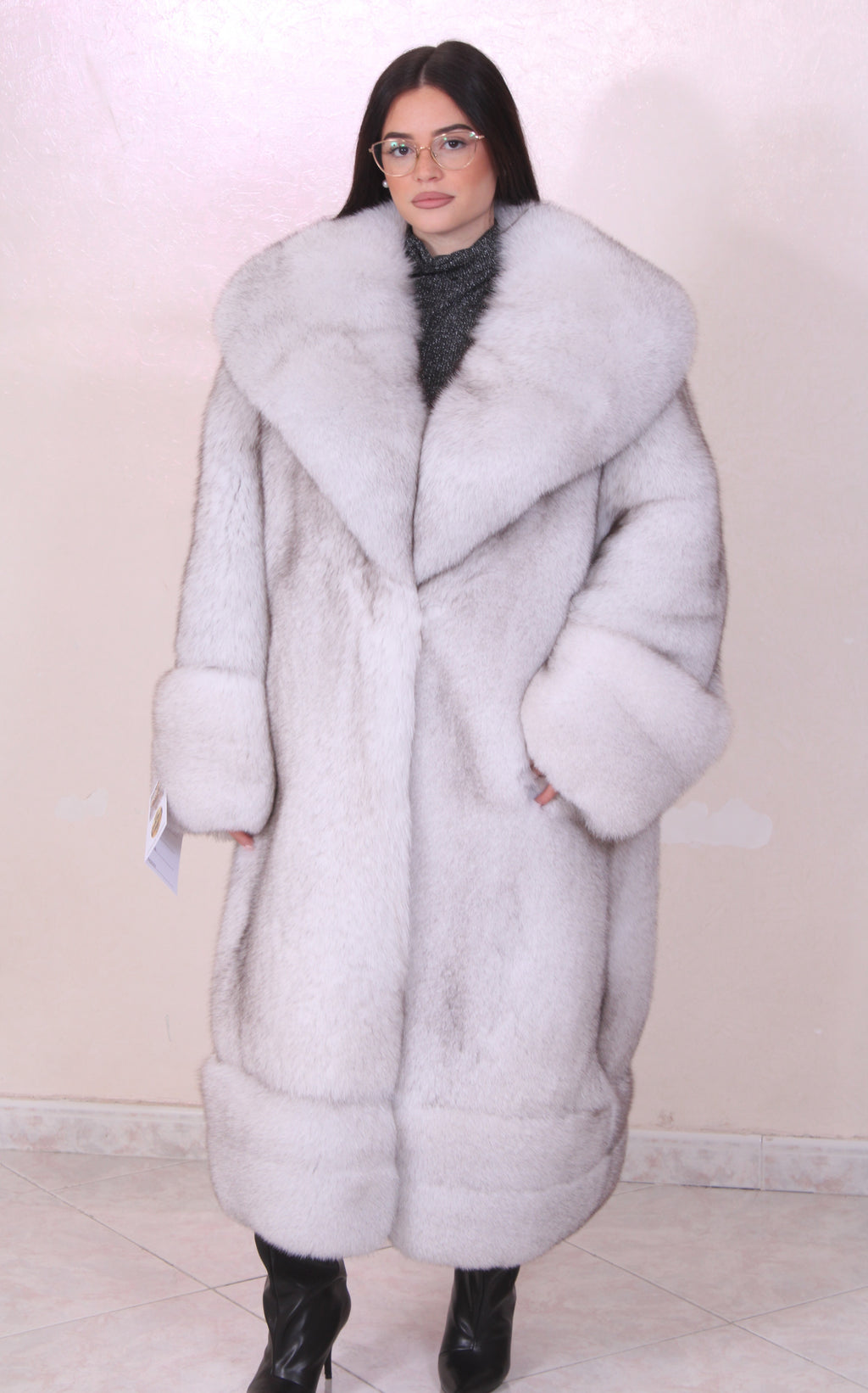 Cappotto pelliccia di volpe