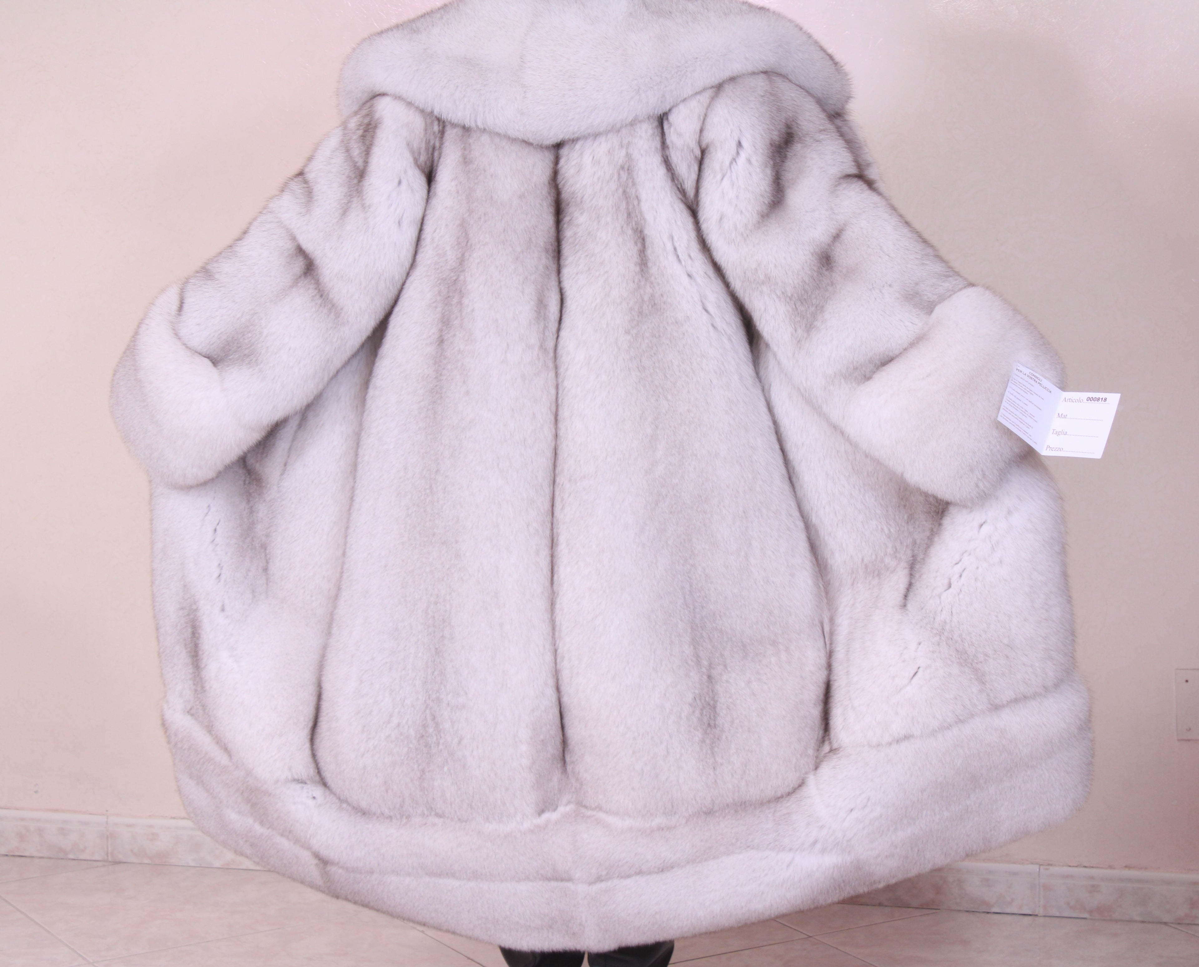 Cappotto pelliccia di volpe