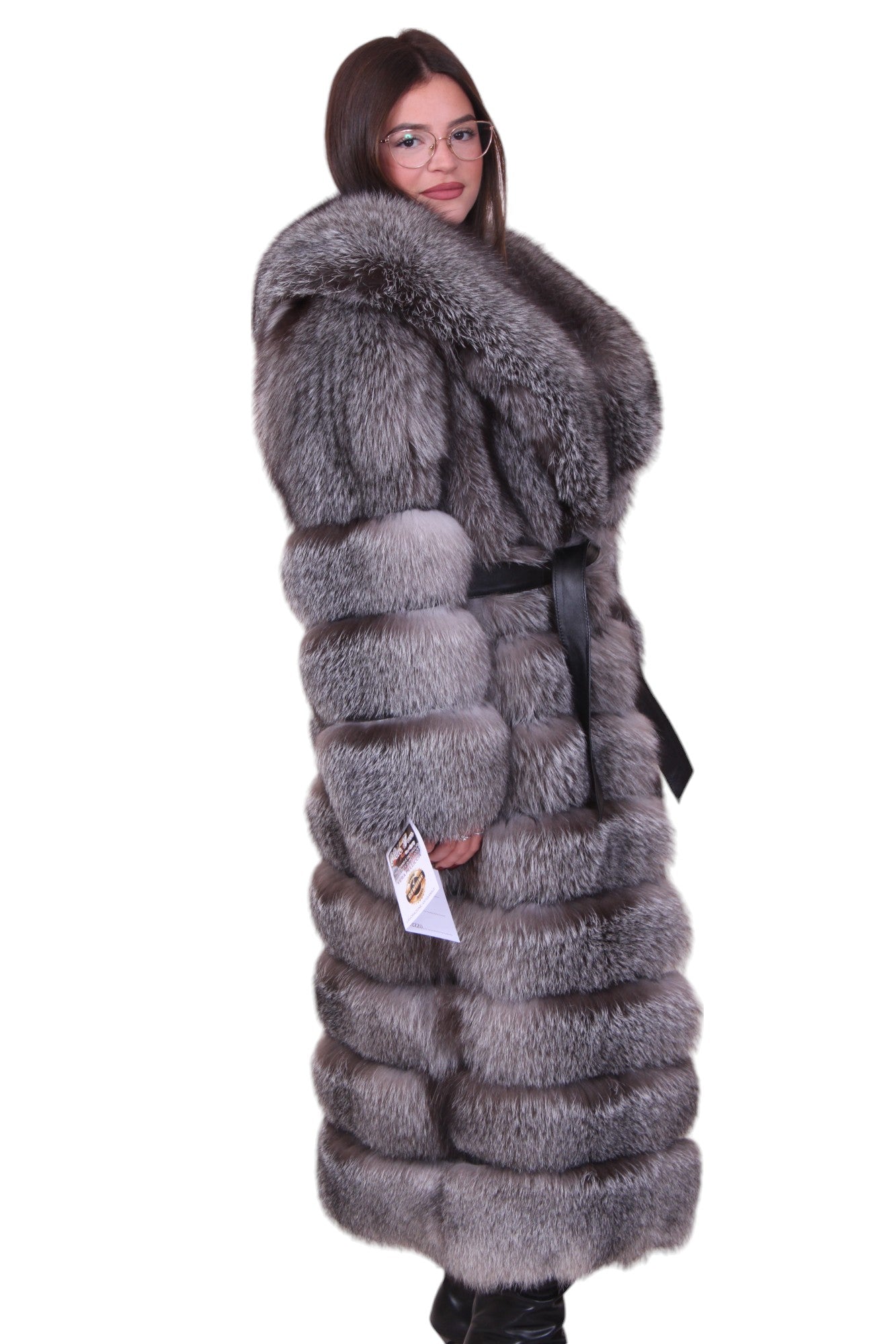 Cappotto pelliccia di volpe