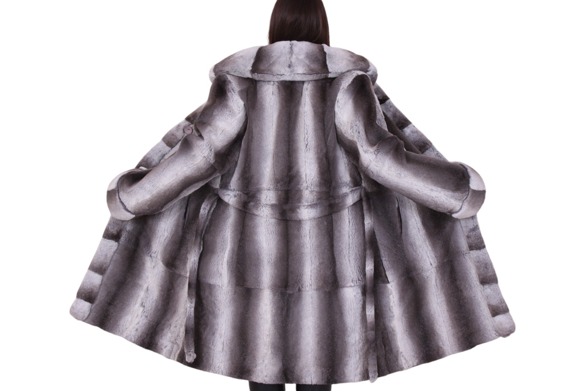 Cappotto pelliccia coniglio rex