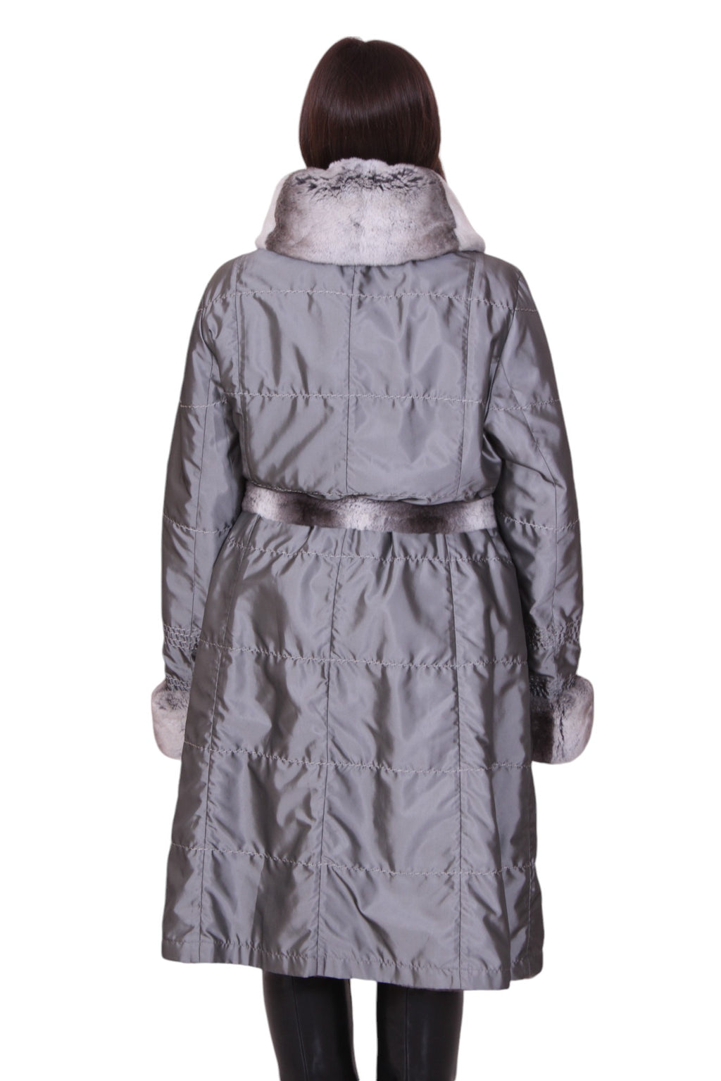 Cappotto pelliccia coniglio rex