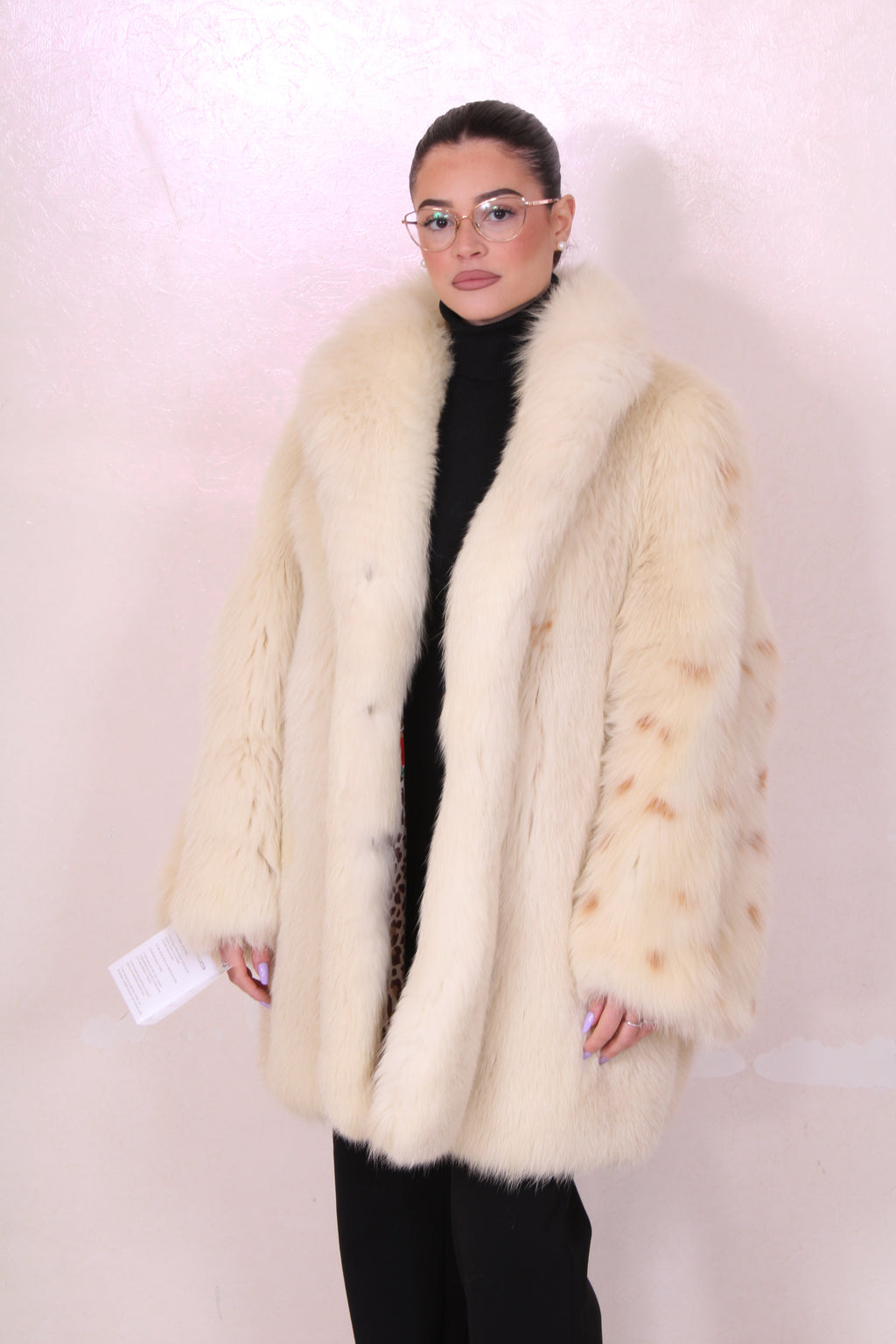Giacca pelliccia di volpe vintage