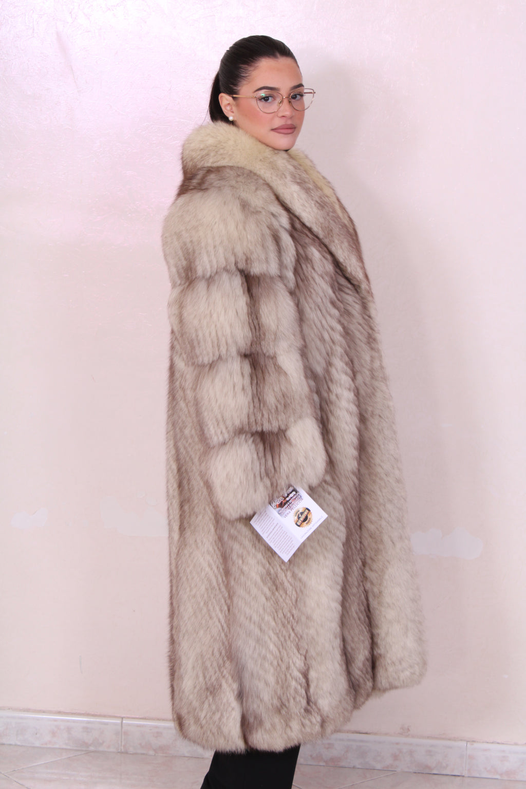 Cappotto pelliccia di volpe vintage
