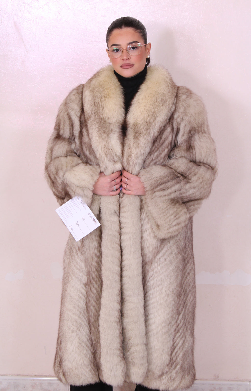Cappotto pelliccia di volpe vintage