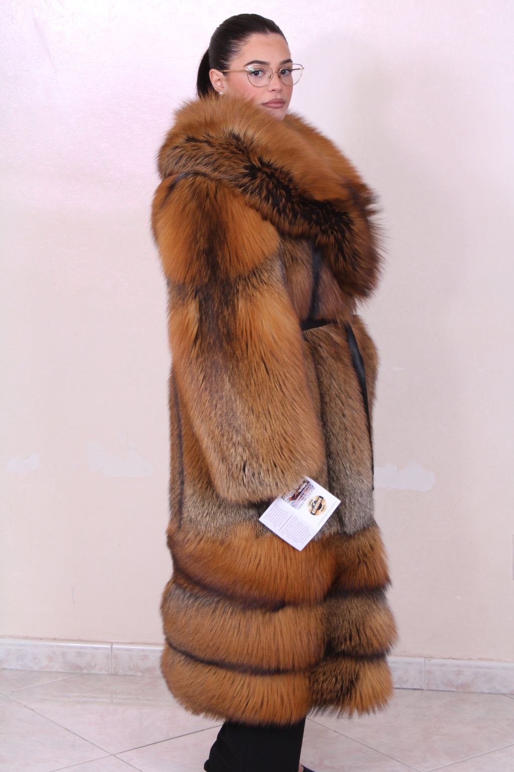Cappotto pelliccia volpe nuova