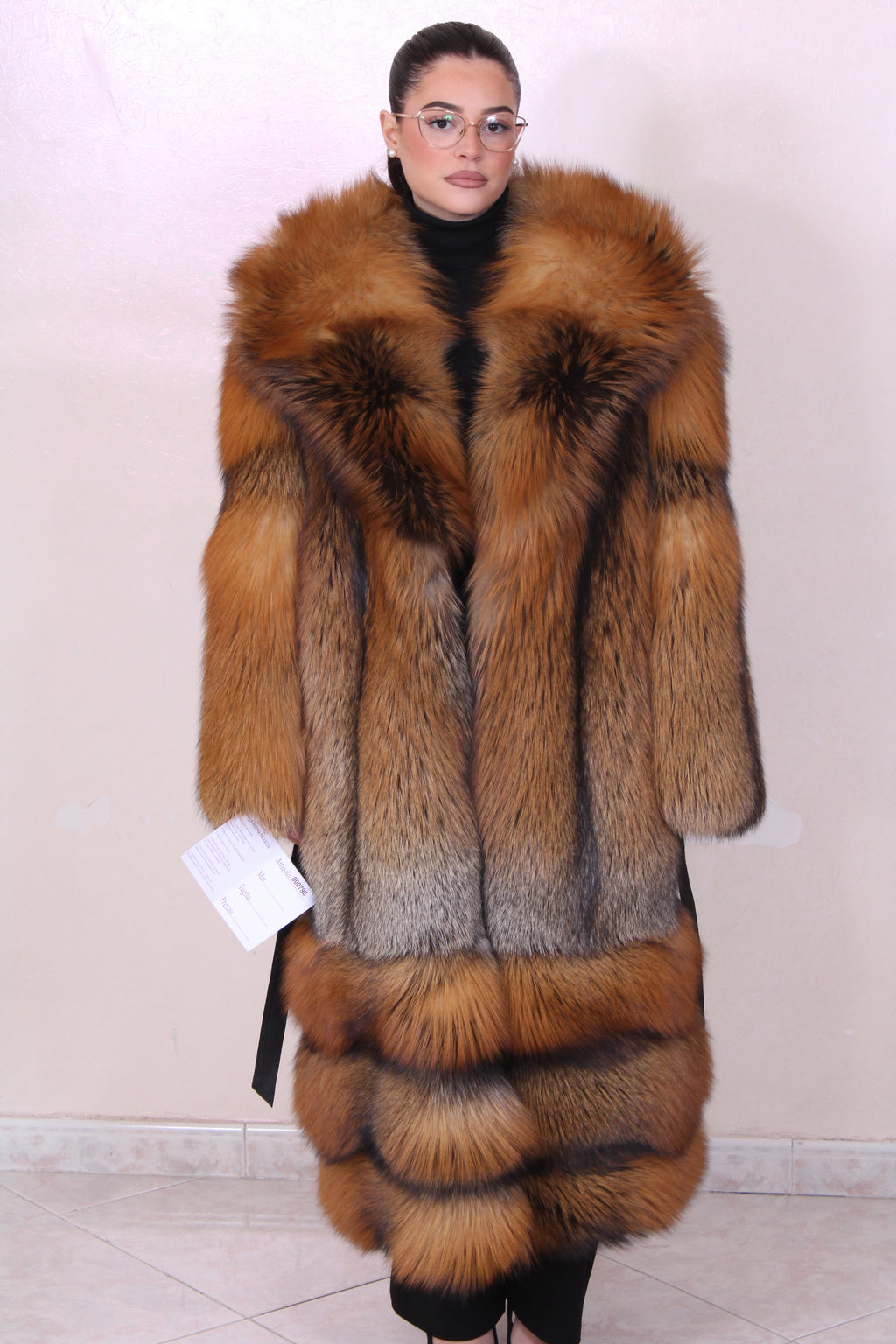 Cappotto pelliccia volpe nuova