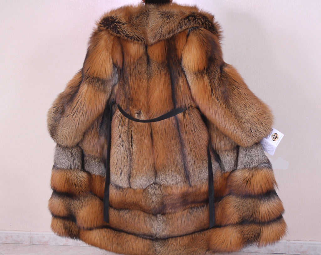 Cappotto pelliccia volpe nuova