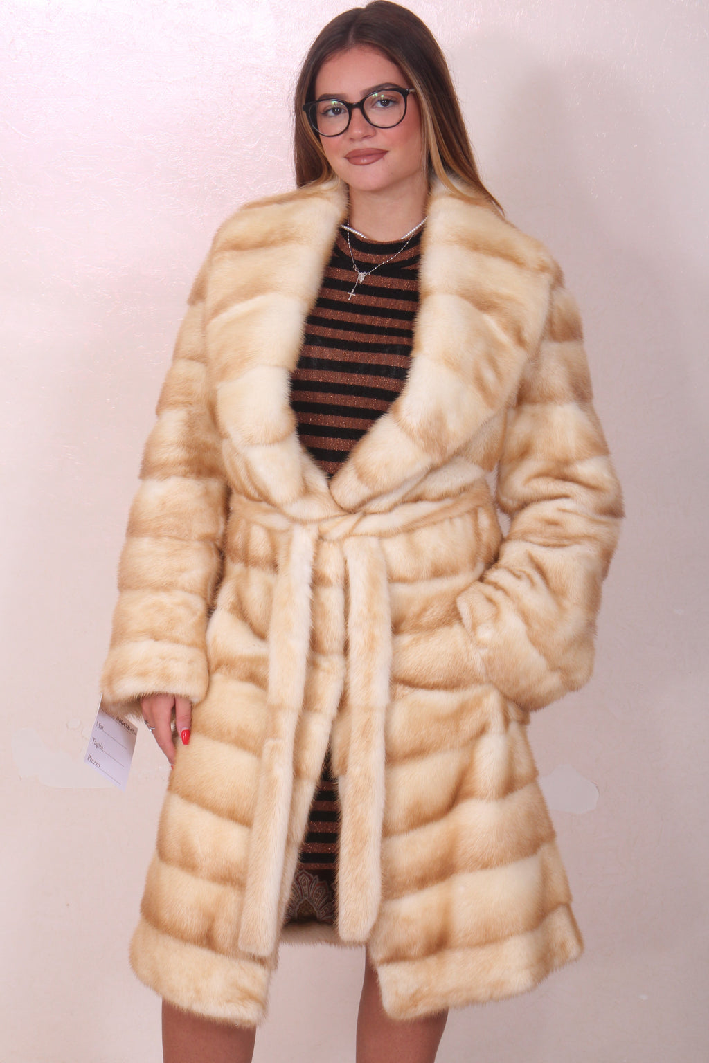 Cappotto pelliccia di visone