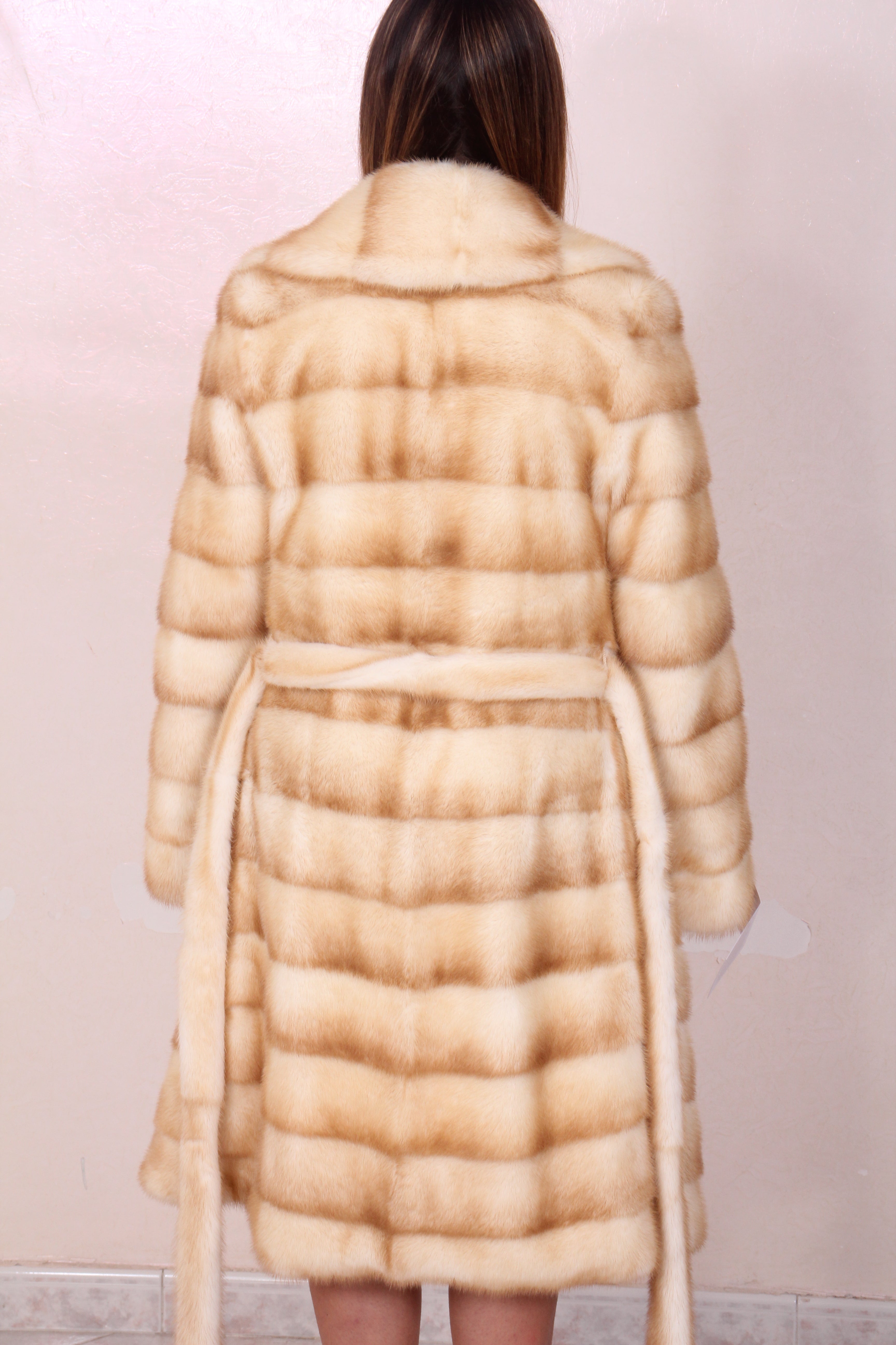 Cappotto pelliccia di visone