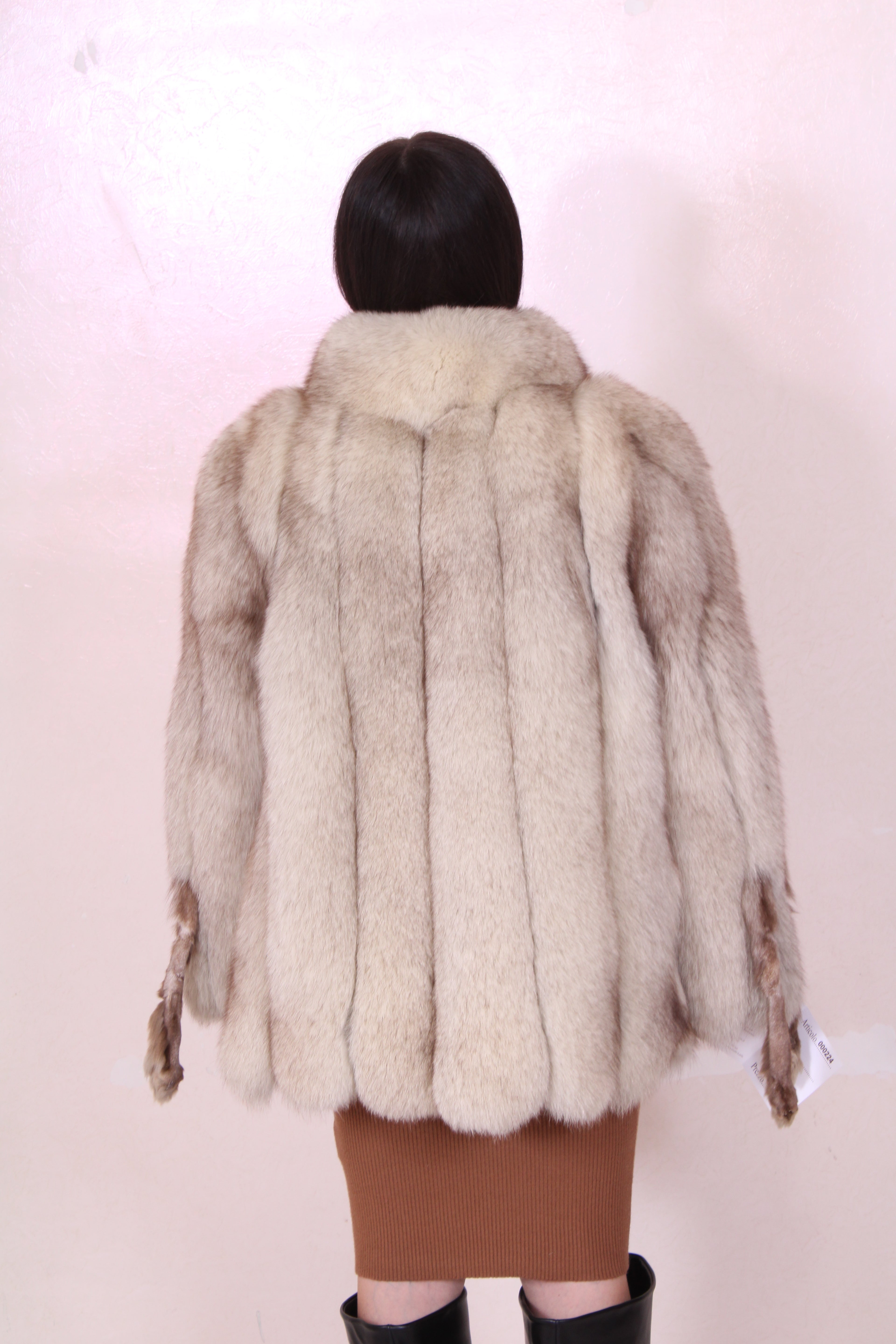 Giacca pelliccia di volpe vintage