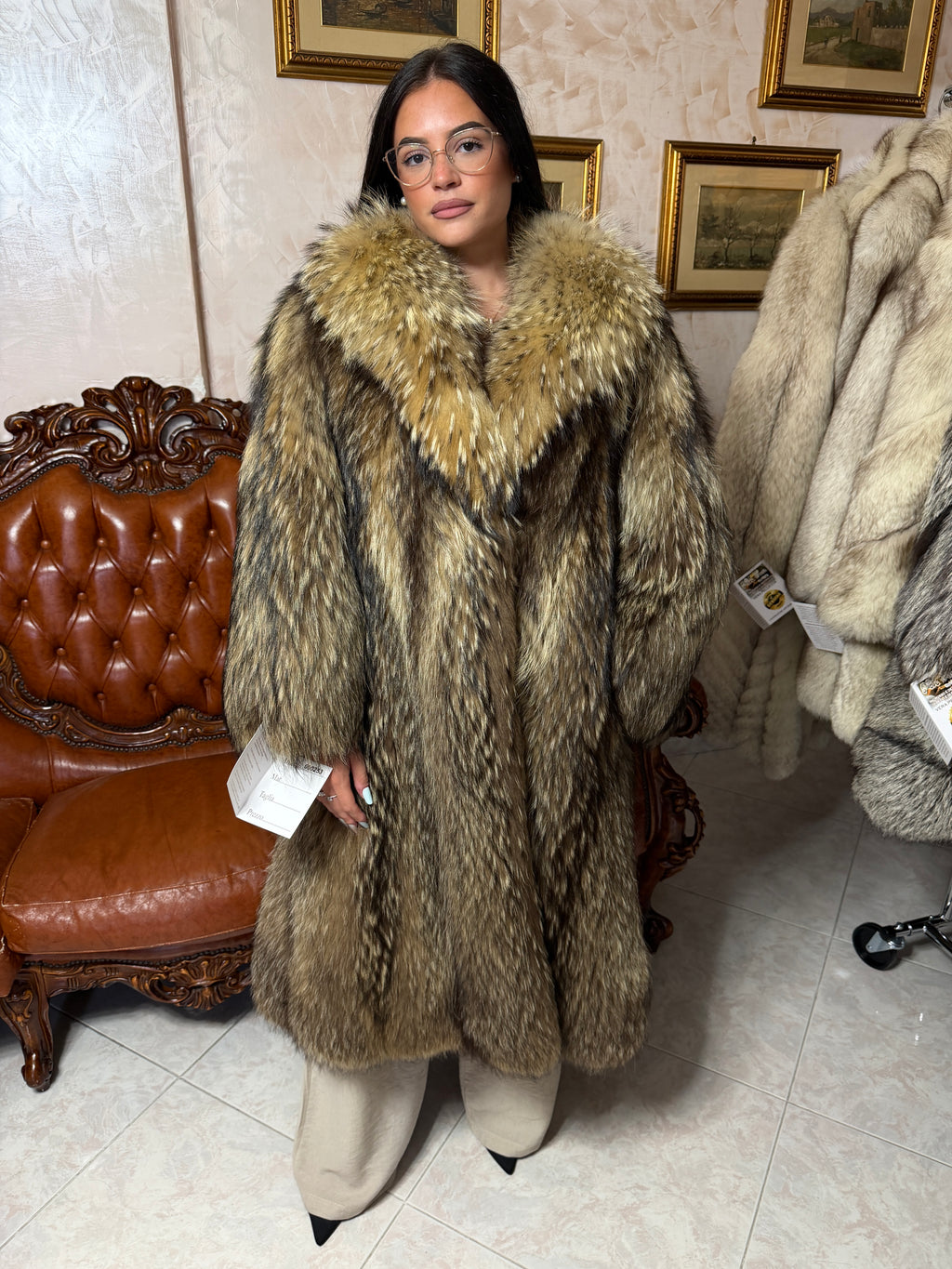 Cappotto pelliccia di murmasky