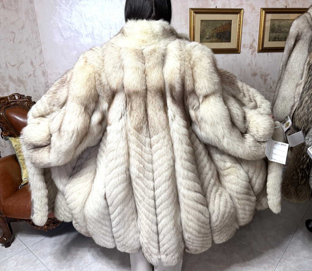 Cappotto pelliccia di volpe