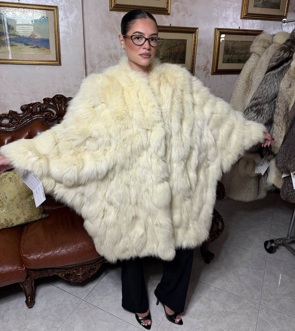 Giacca pelliccia di volpe