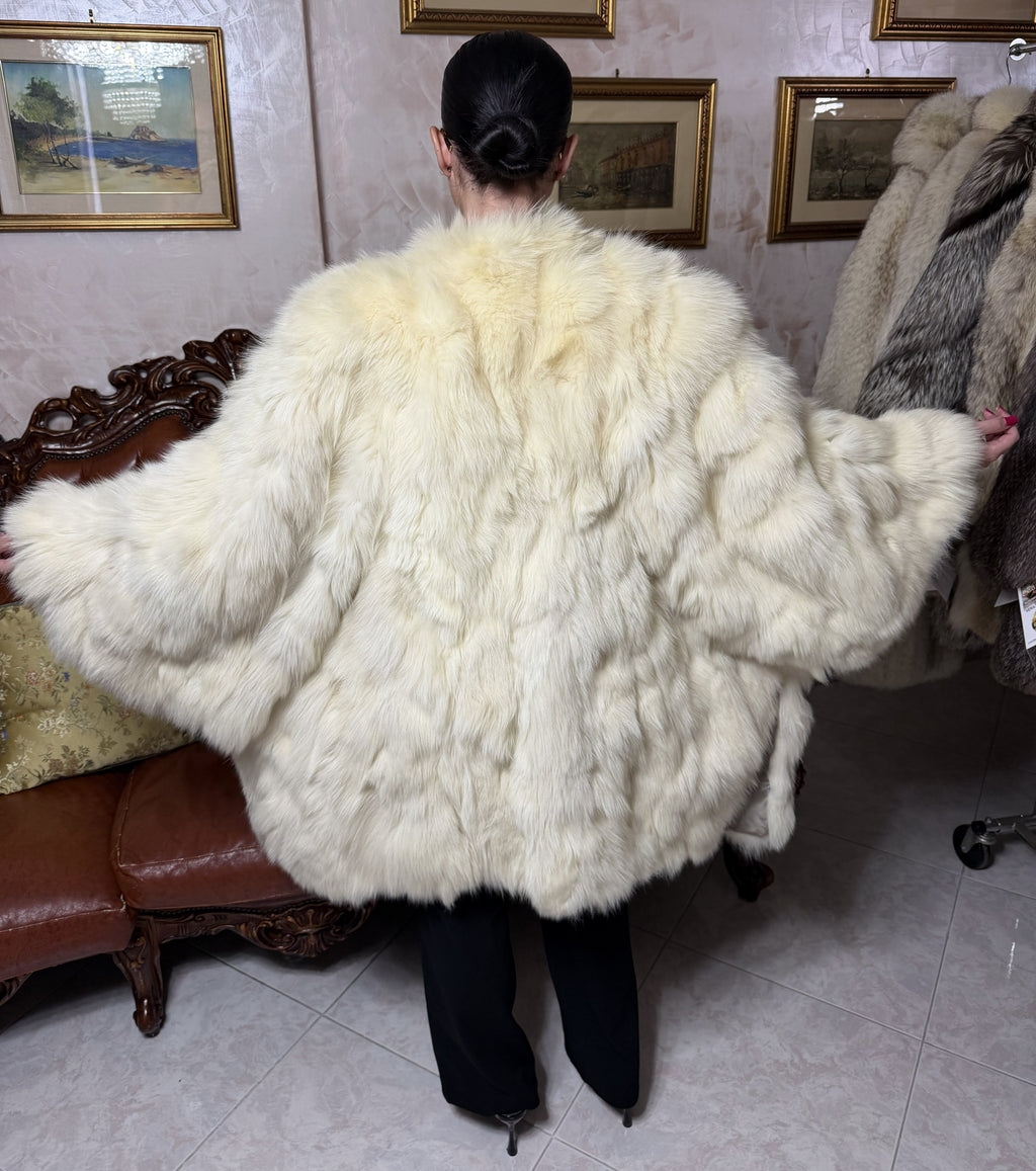 Giacca pelliccia di volpe