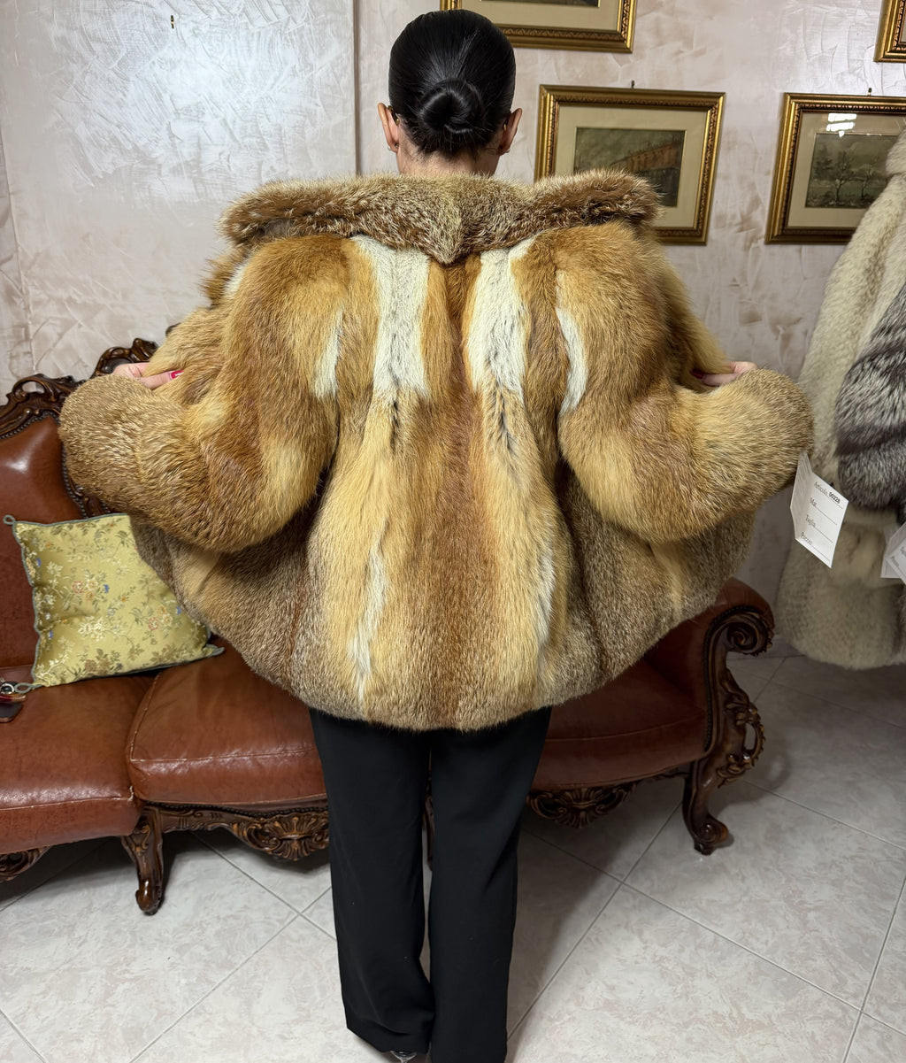 Vintage fox fur jacket