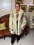 Giacca pelliccia volpe