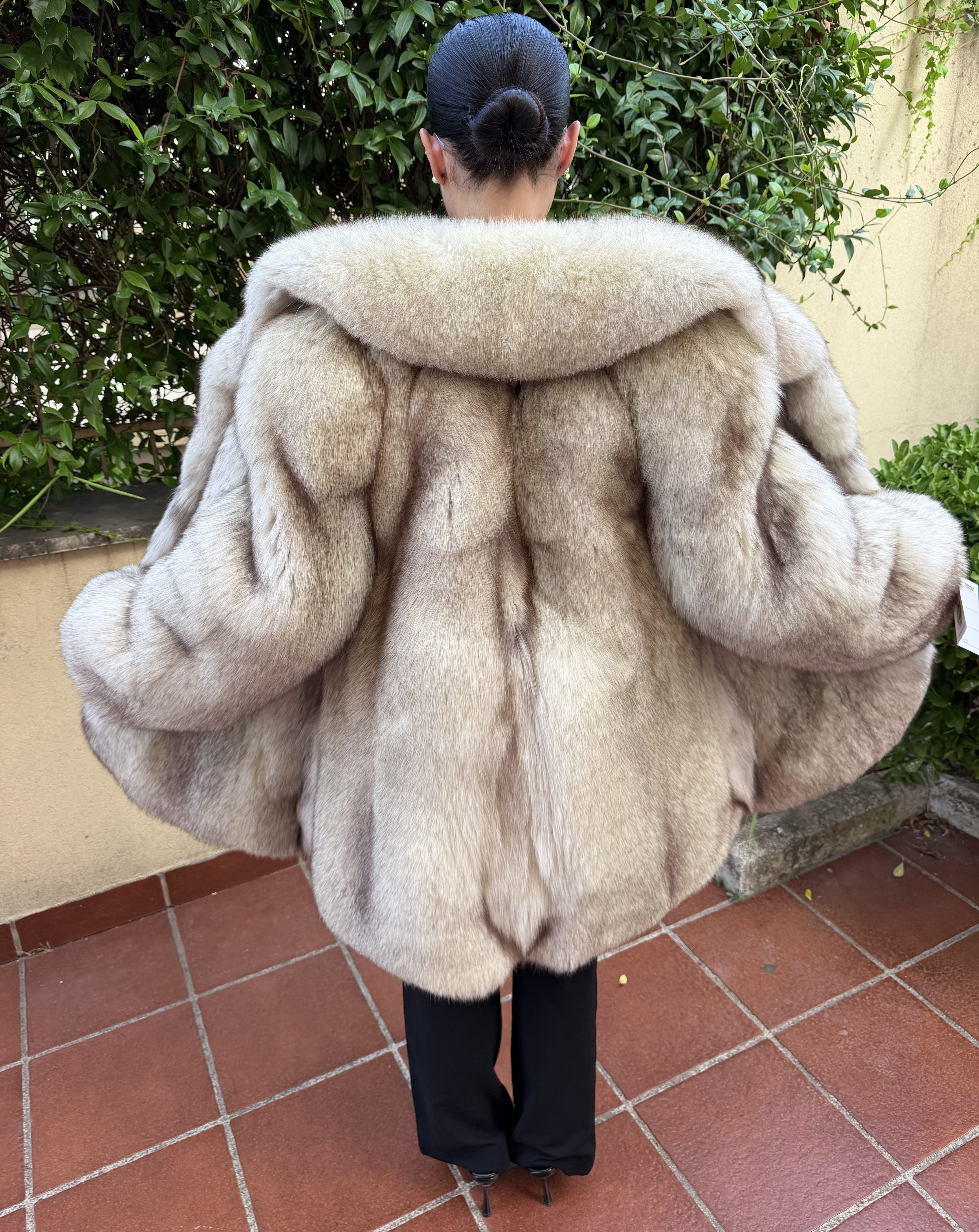 Giacca pelliccia volpe
