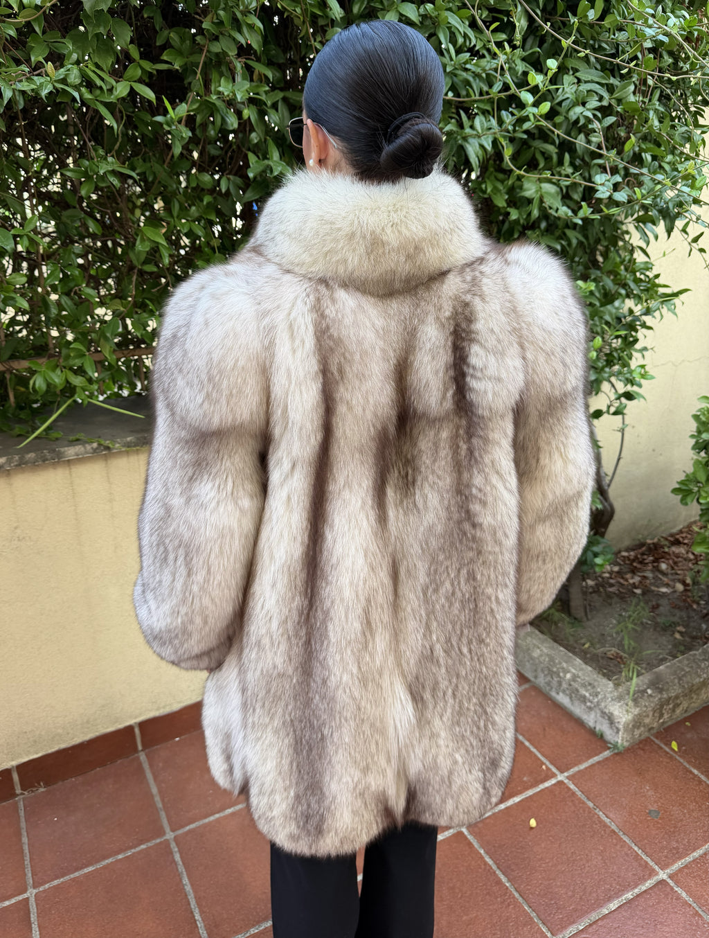 Giacca pelliccia volpe