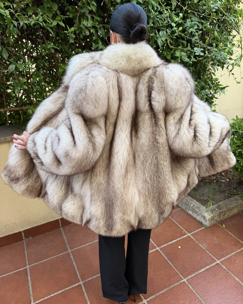 Giacca pelliccia volpe