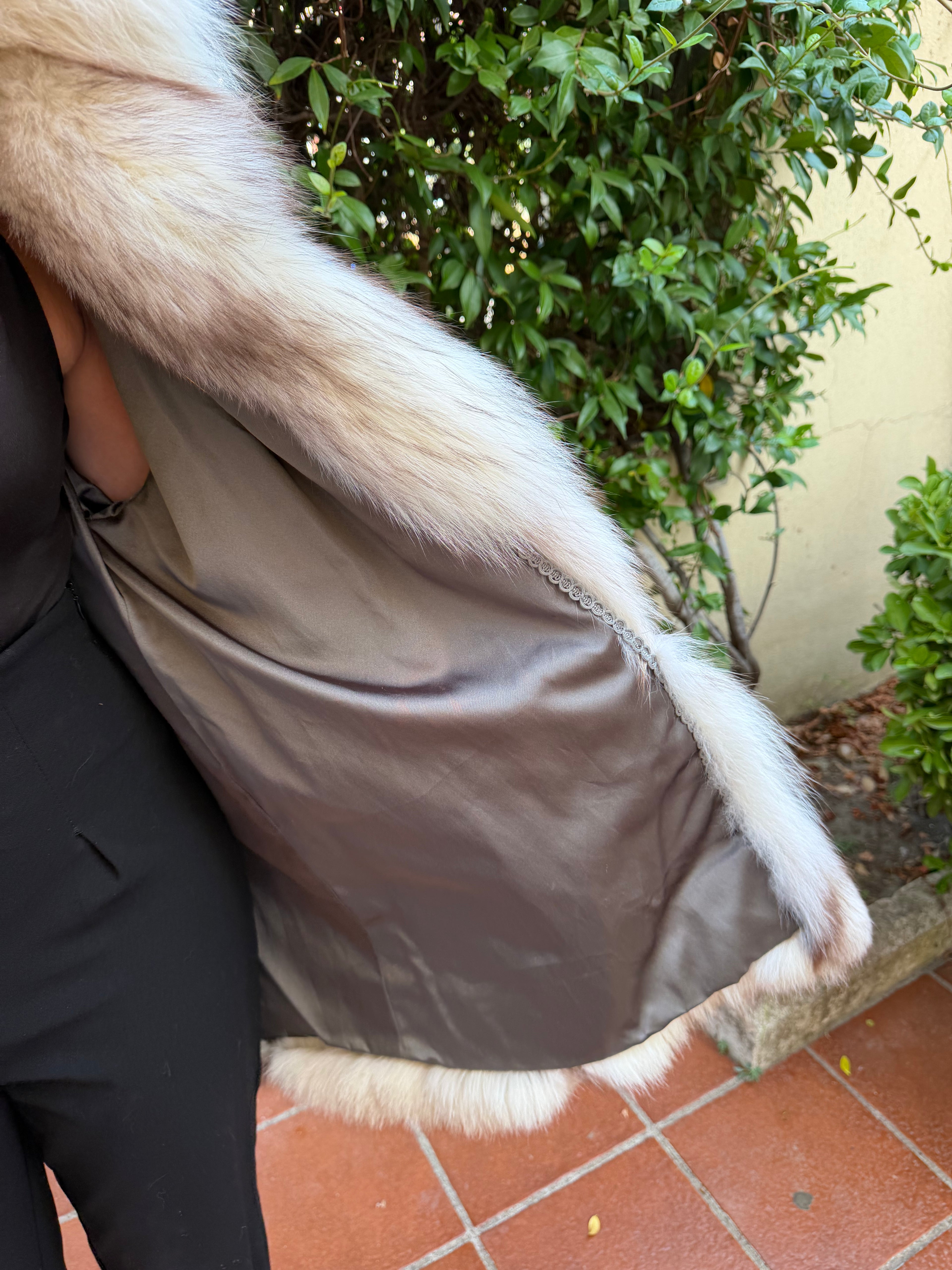 Giacca pelliccia volpe