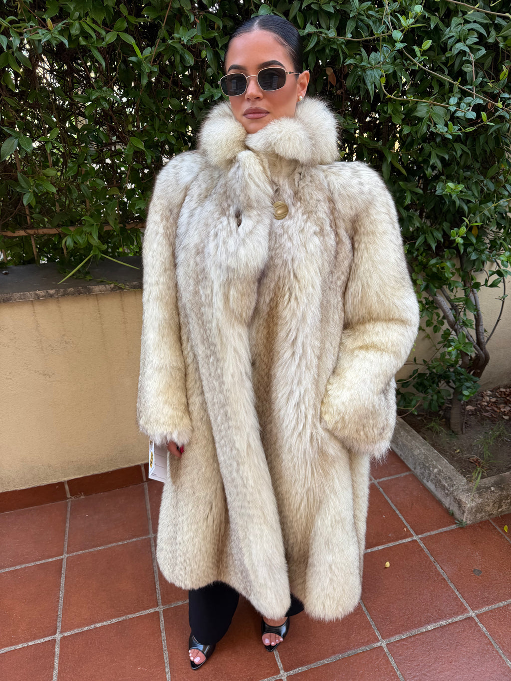 Cappotto pelliccia volpe