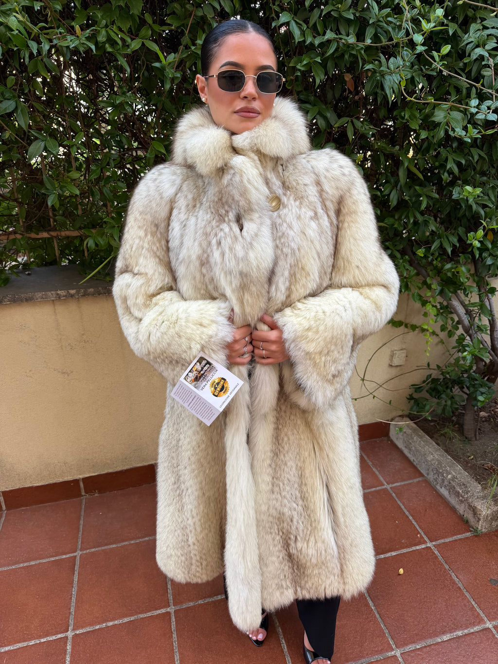 Cappotto pelliccia volpe