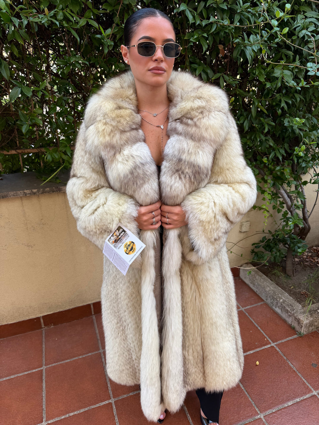Cappotto pelliccia volpe