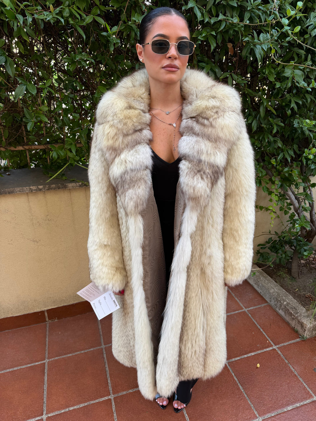 Cappotto pelliccia volpe