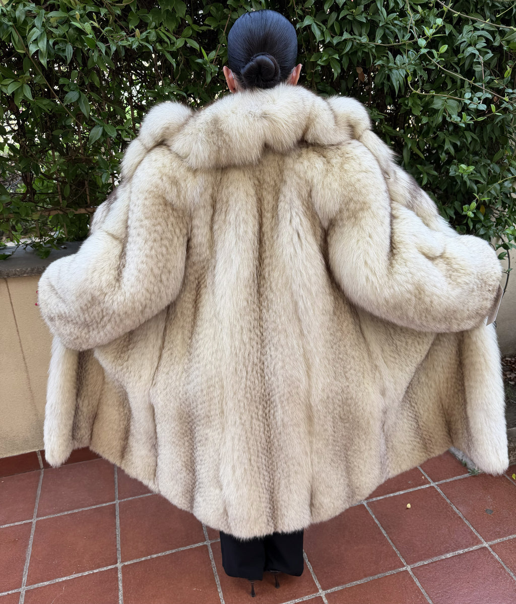 Cappotto pelliccia volpe