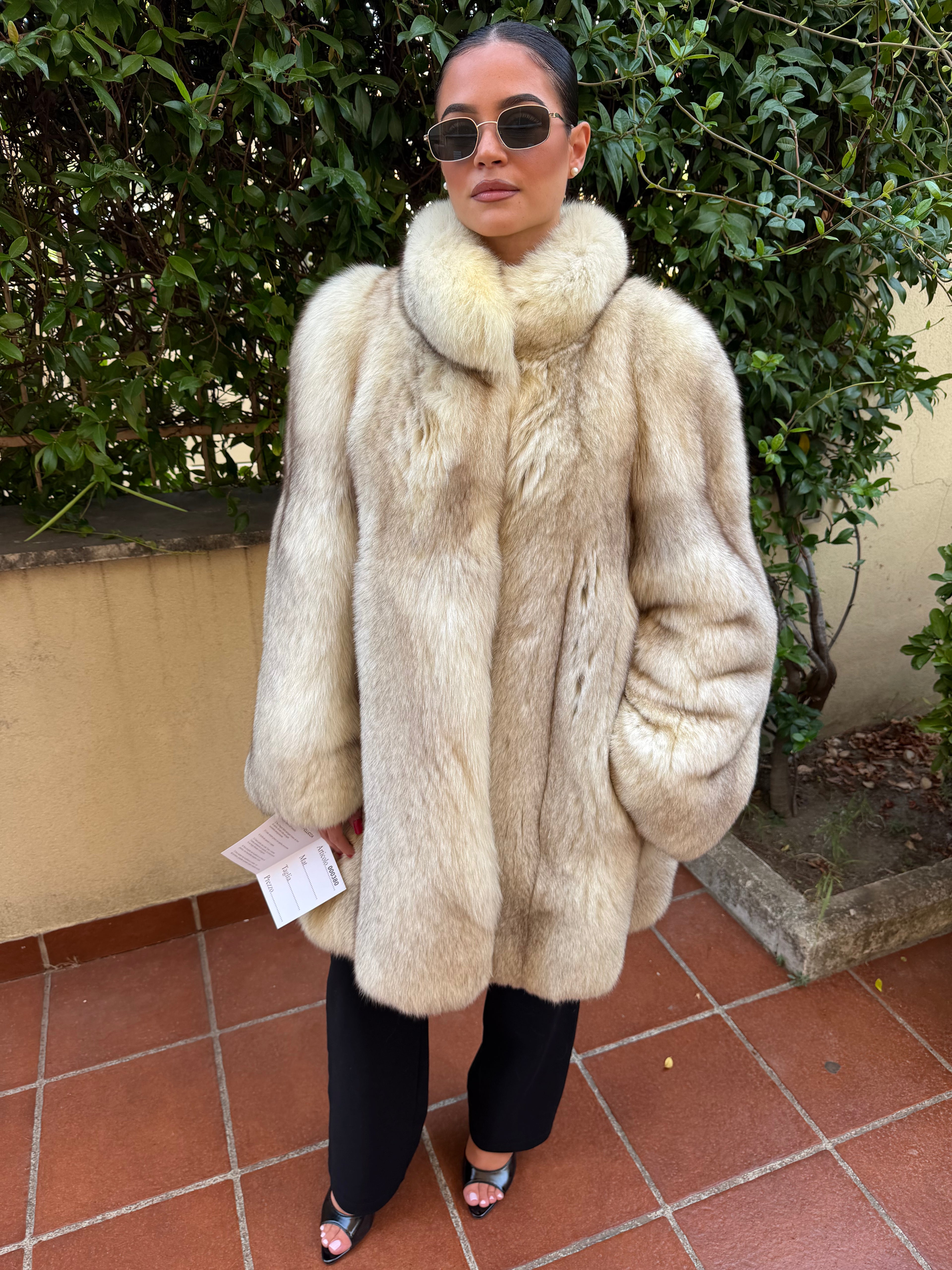 Giacca pelliccia volpe