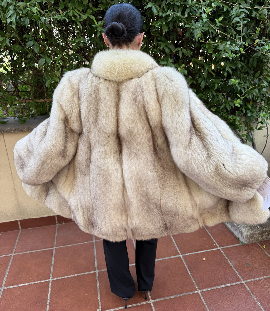 Giacca pelliccia volpe