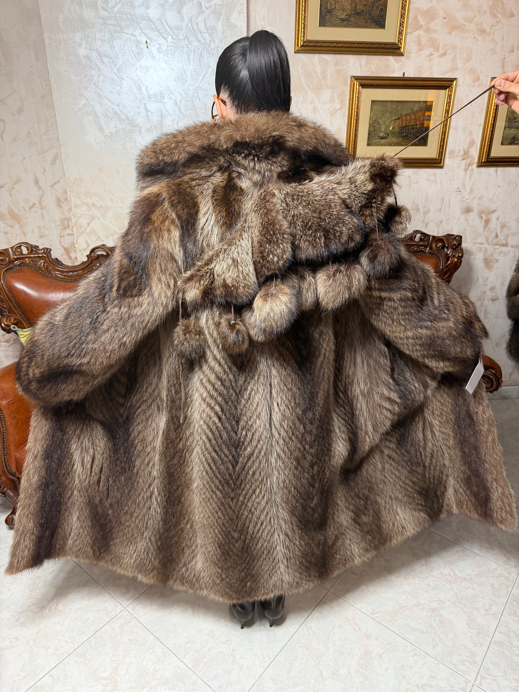 Cappotto pelliccia (raccoon)