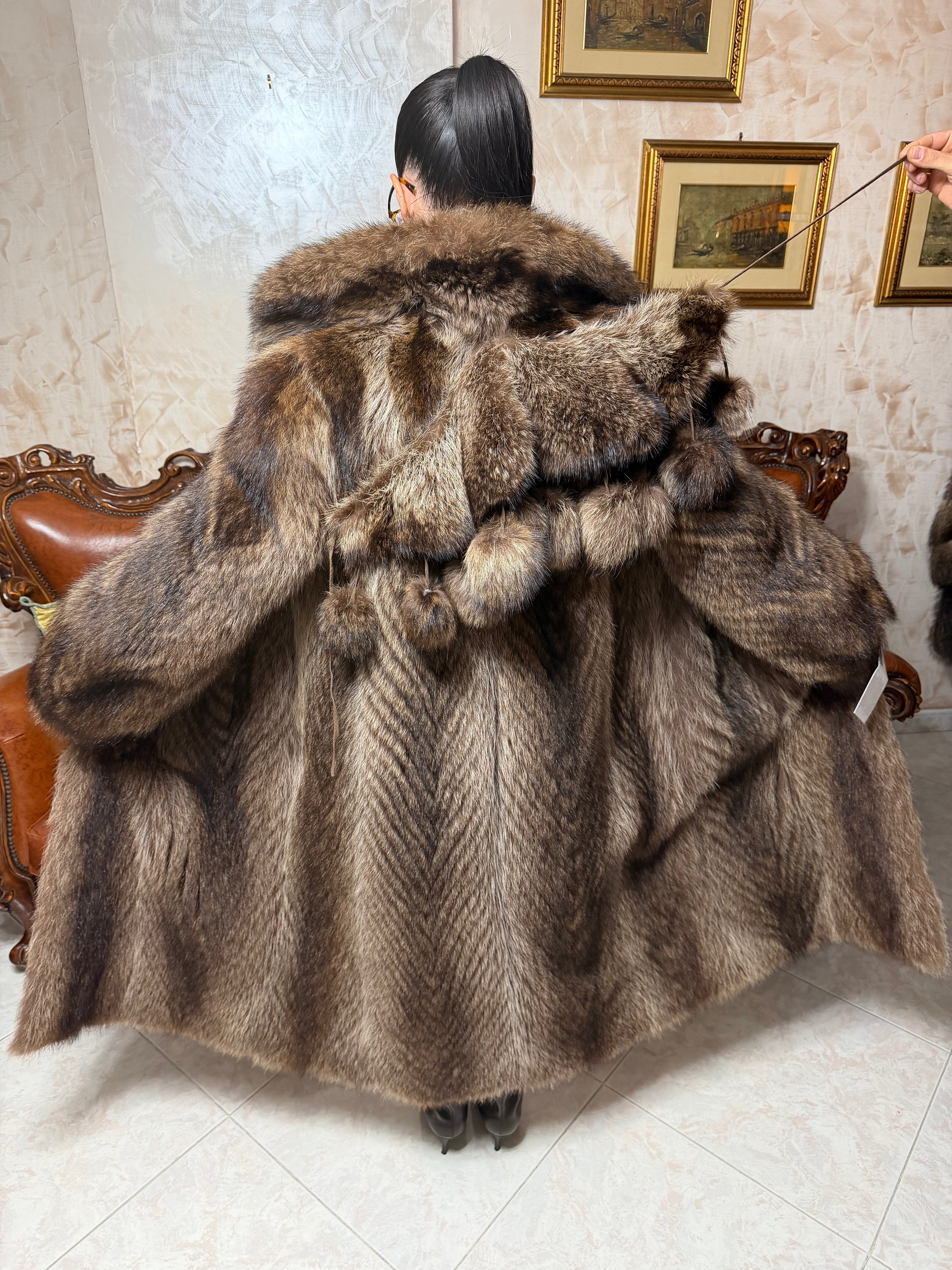 Cappotto pelliccia (raccoon)