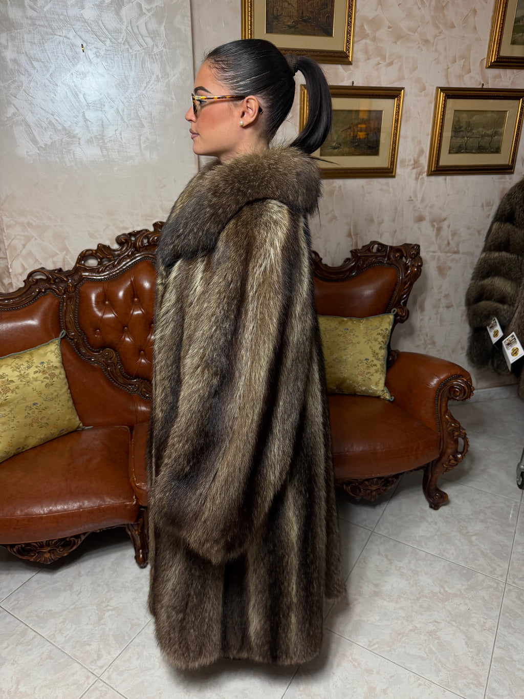 Cappotto pelliccia (raccoon)