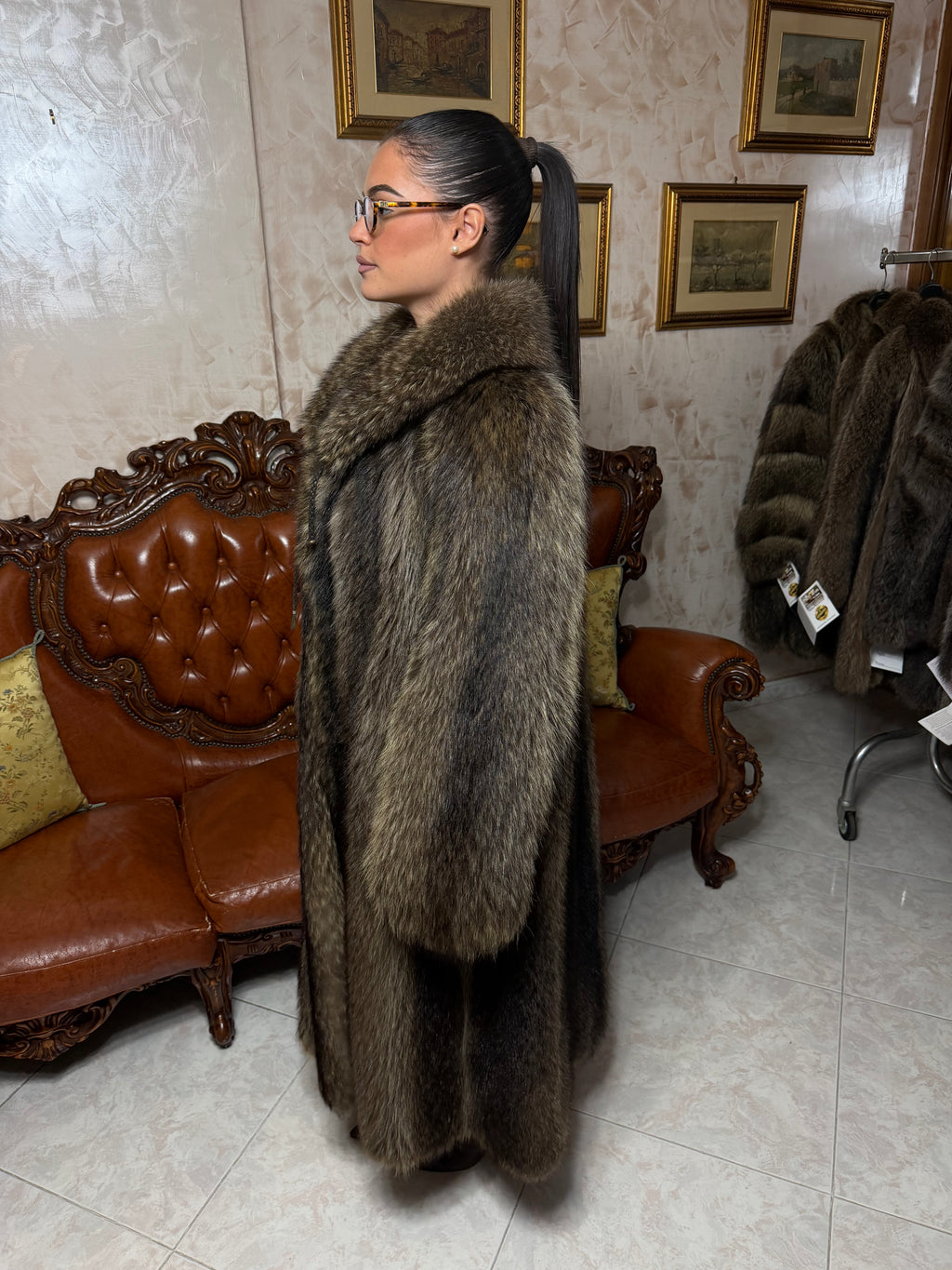 Cappotto pelliccia (raccoon)