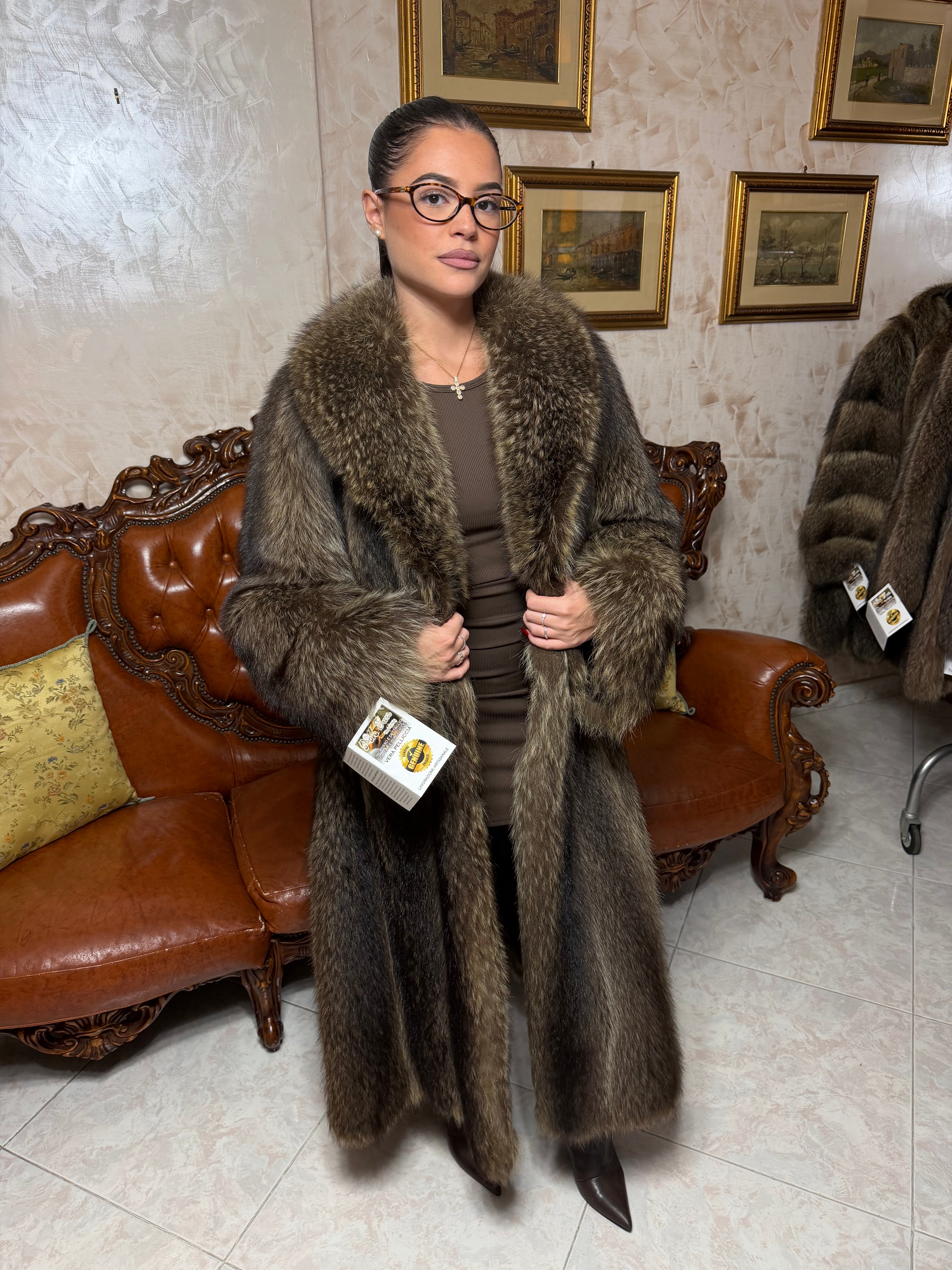 Cappotto pelliccia (raccoon)