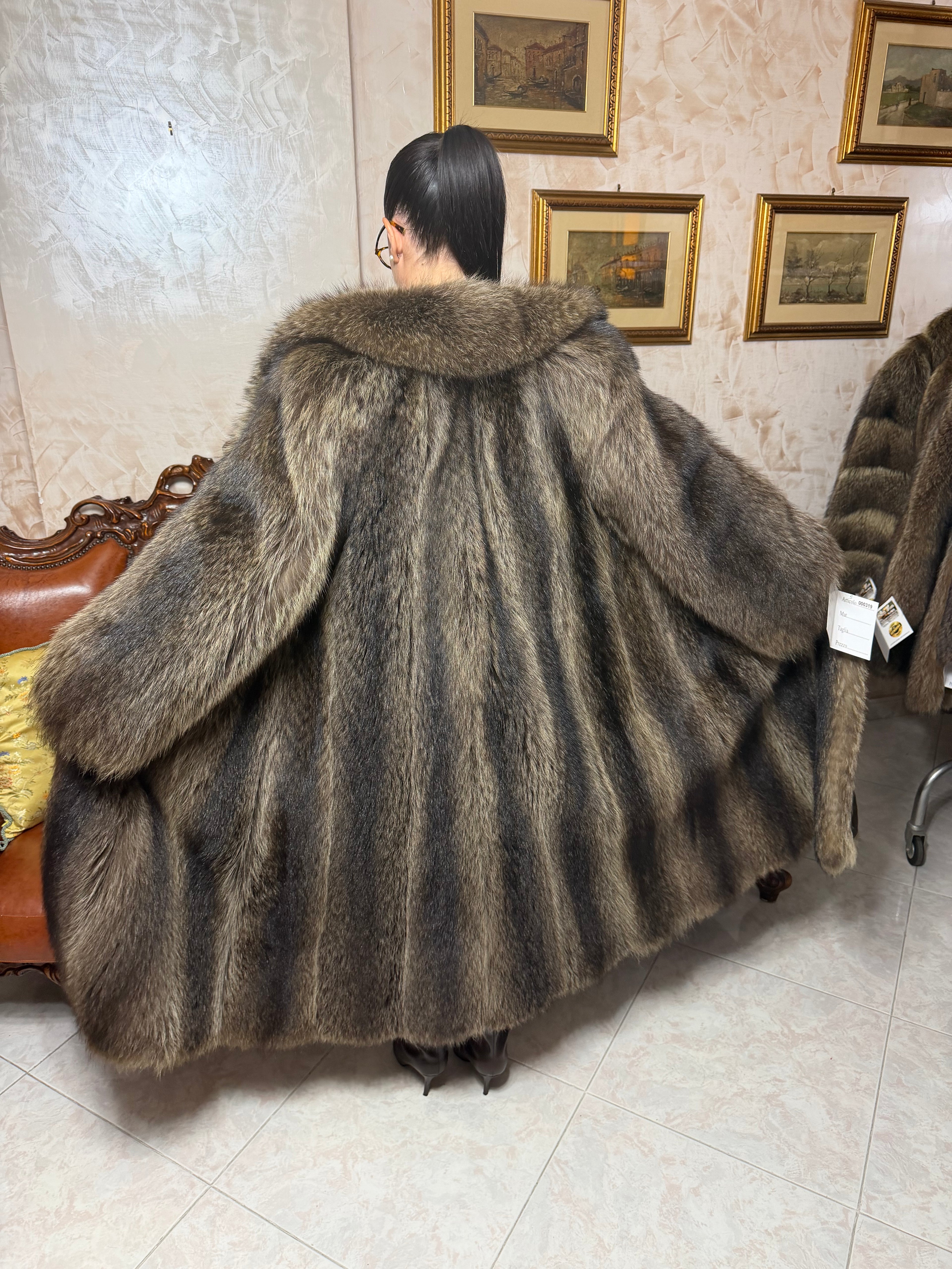 Cappotto pelliccia (raccoon)