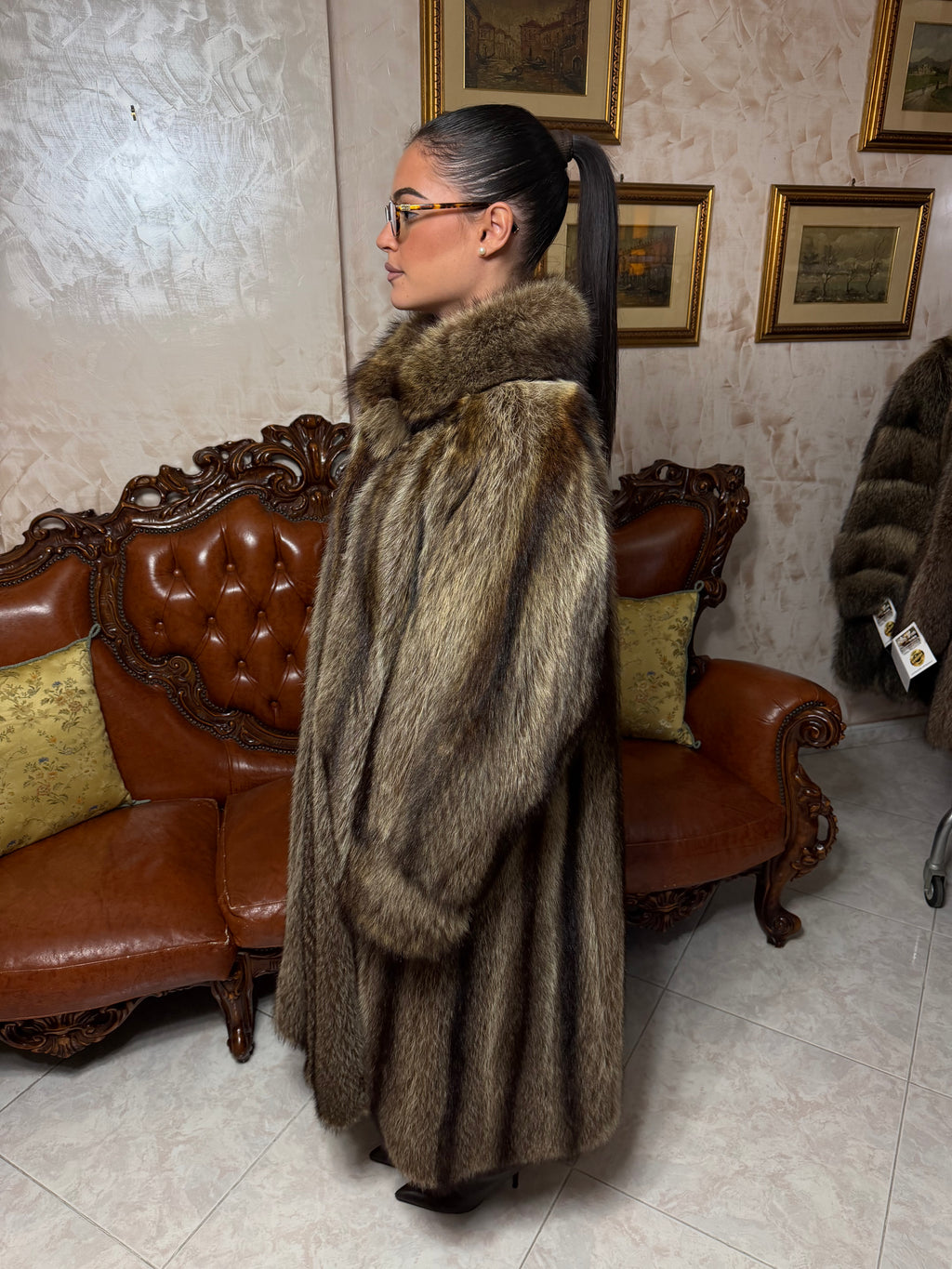 Cappotto pelliccia (raccoon)