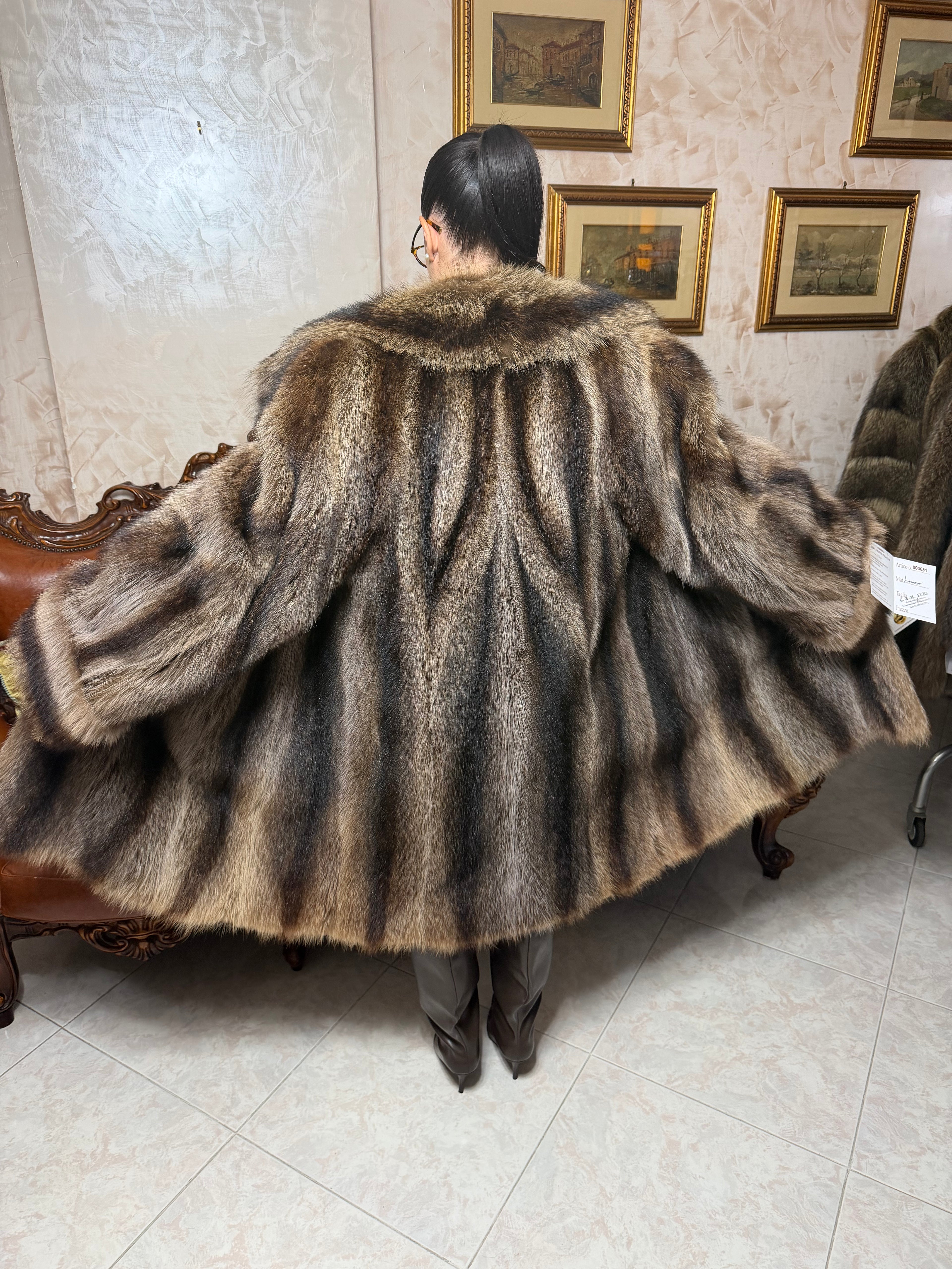 Cappotto pelliccia (raccoon)