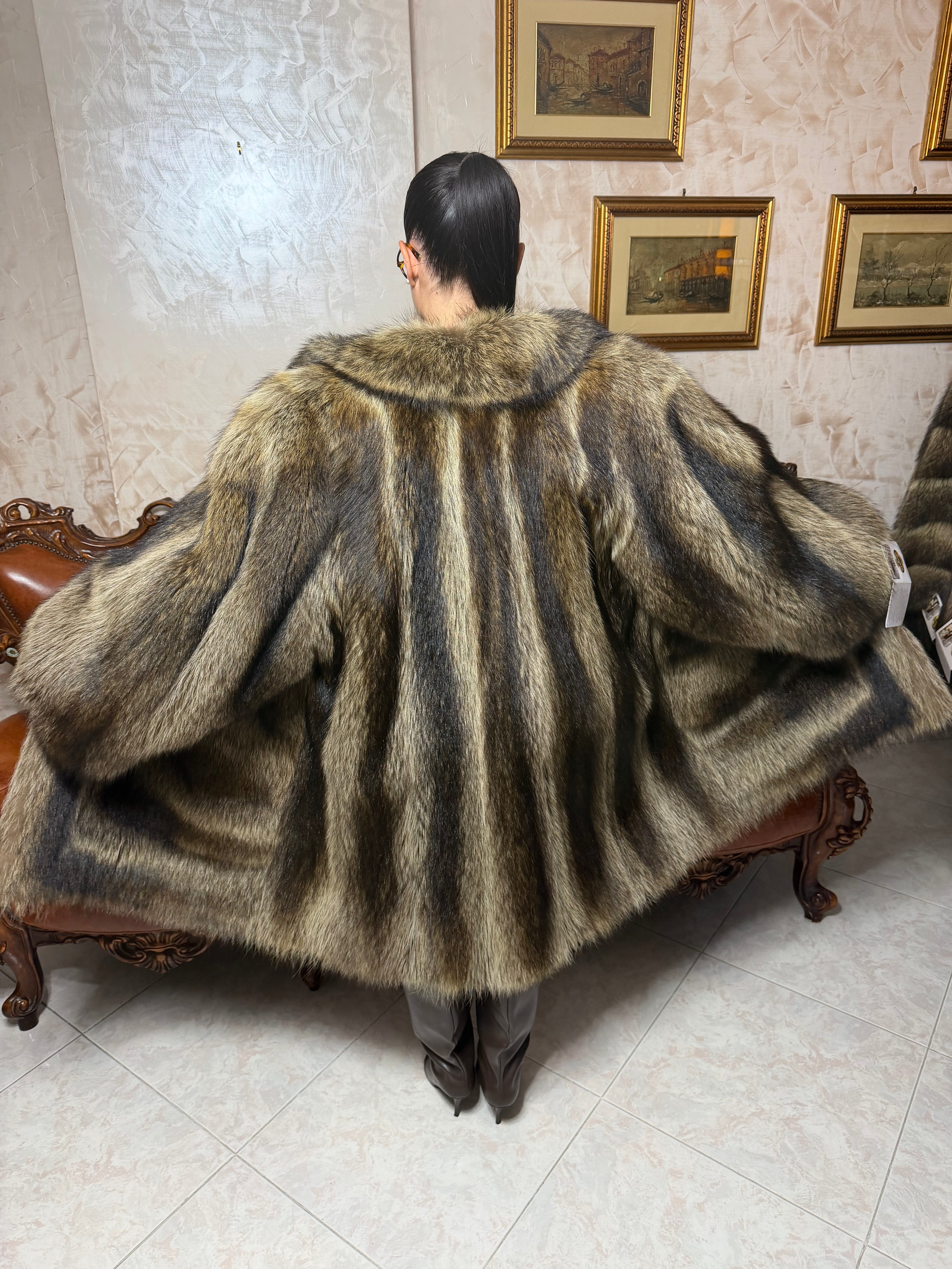 Cappotto pelliccia (raccoon)