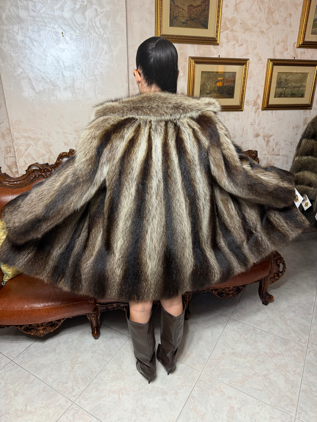 Giacca pelliccia (raccoon)