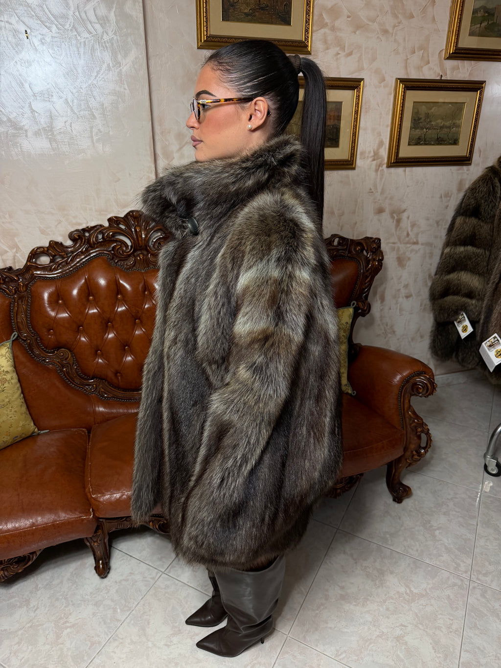 Giacca pelliccia (raccoon)